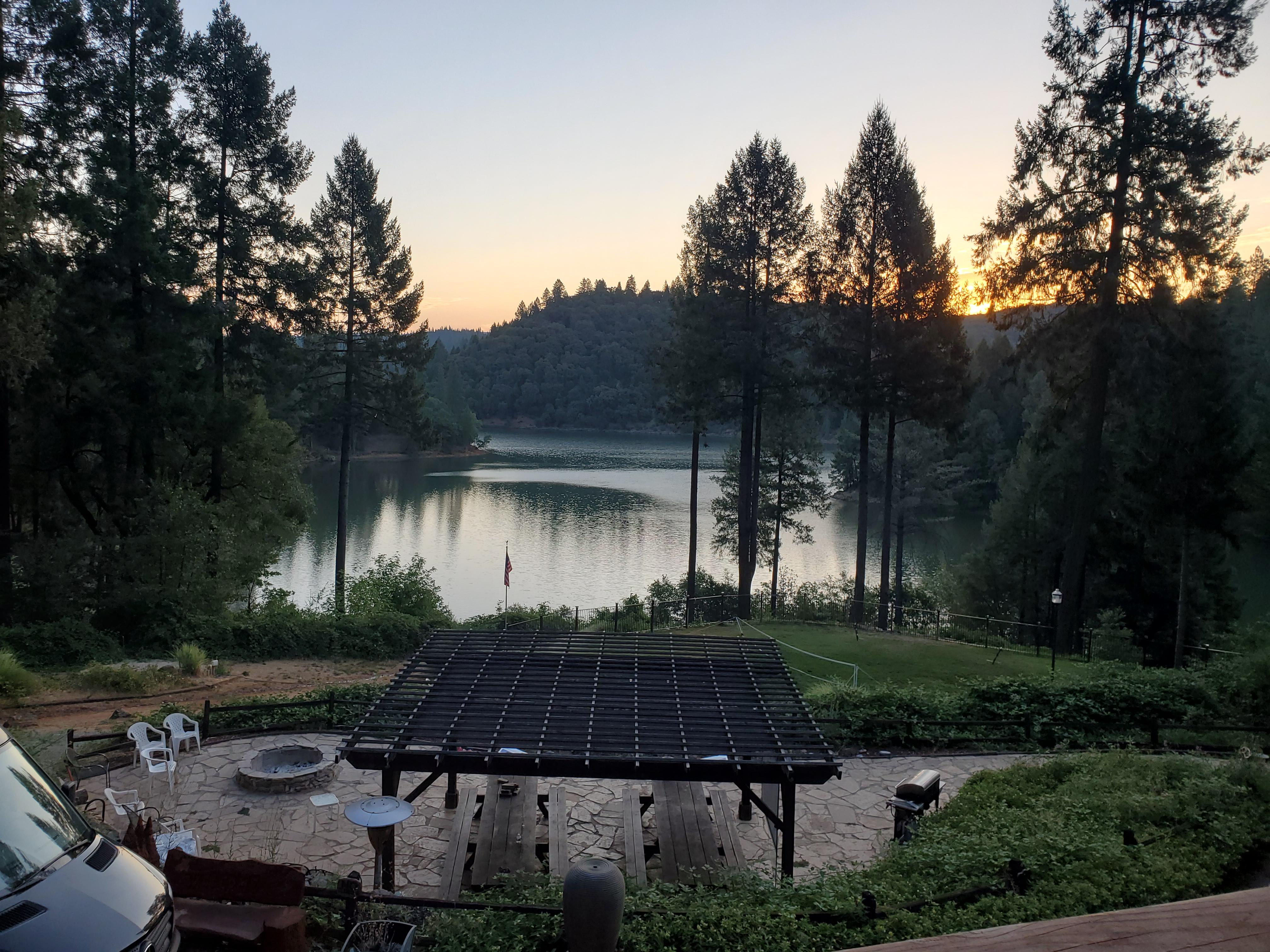Rollins lake, California