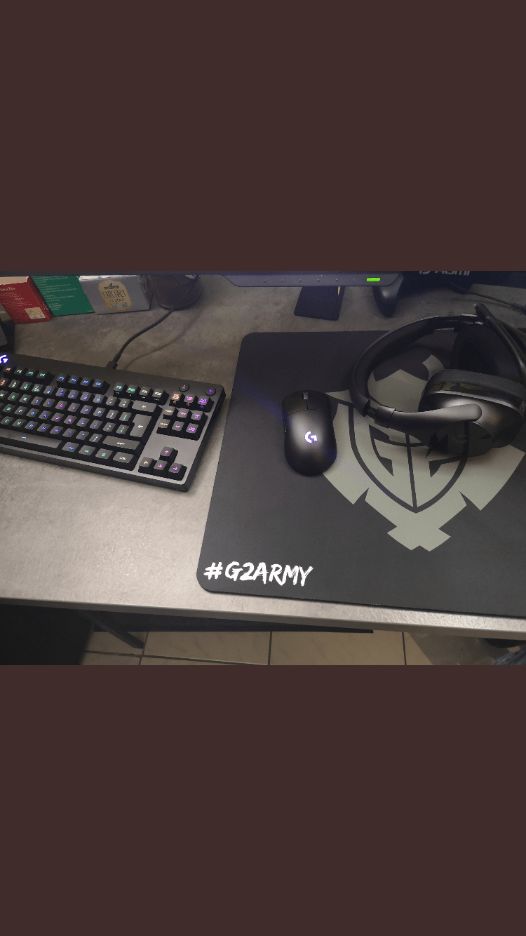 G2 Mousepad confirmed? r/G2eSports