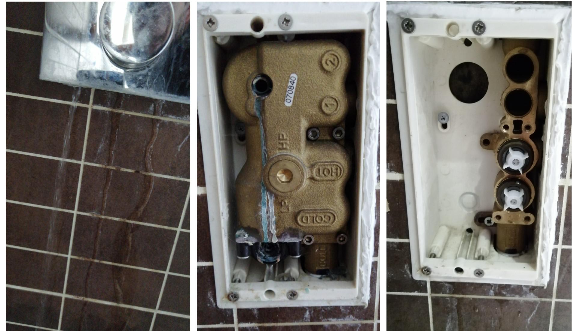Matki Concealed Shower Valve Leaking At Wall? r/Plumbing