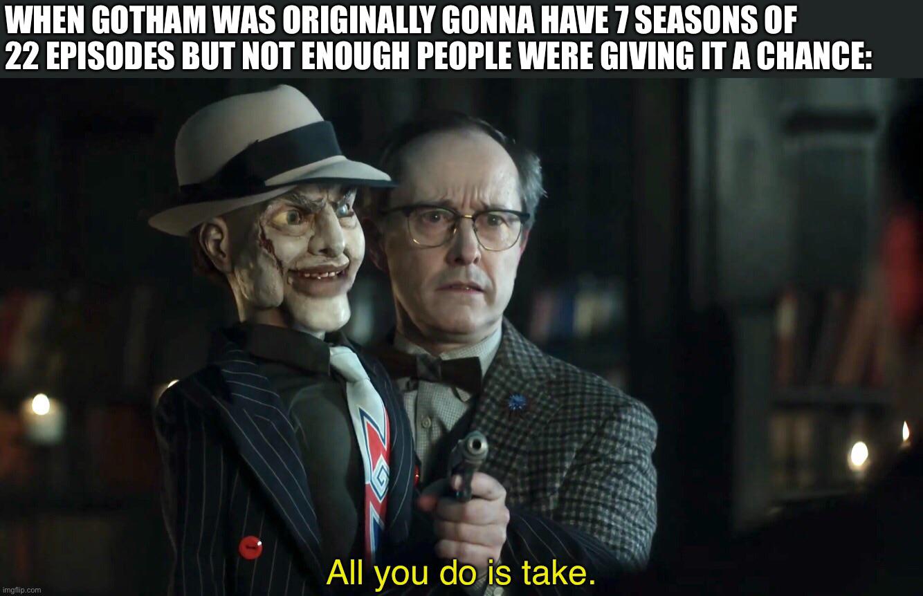 Day Seven part Three of making memes out of every episode of