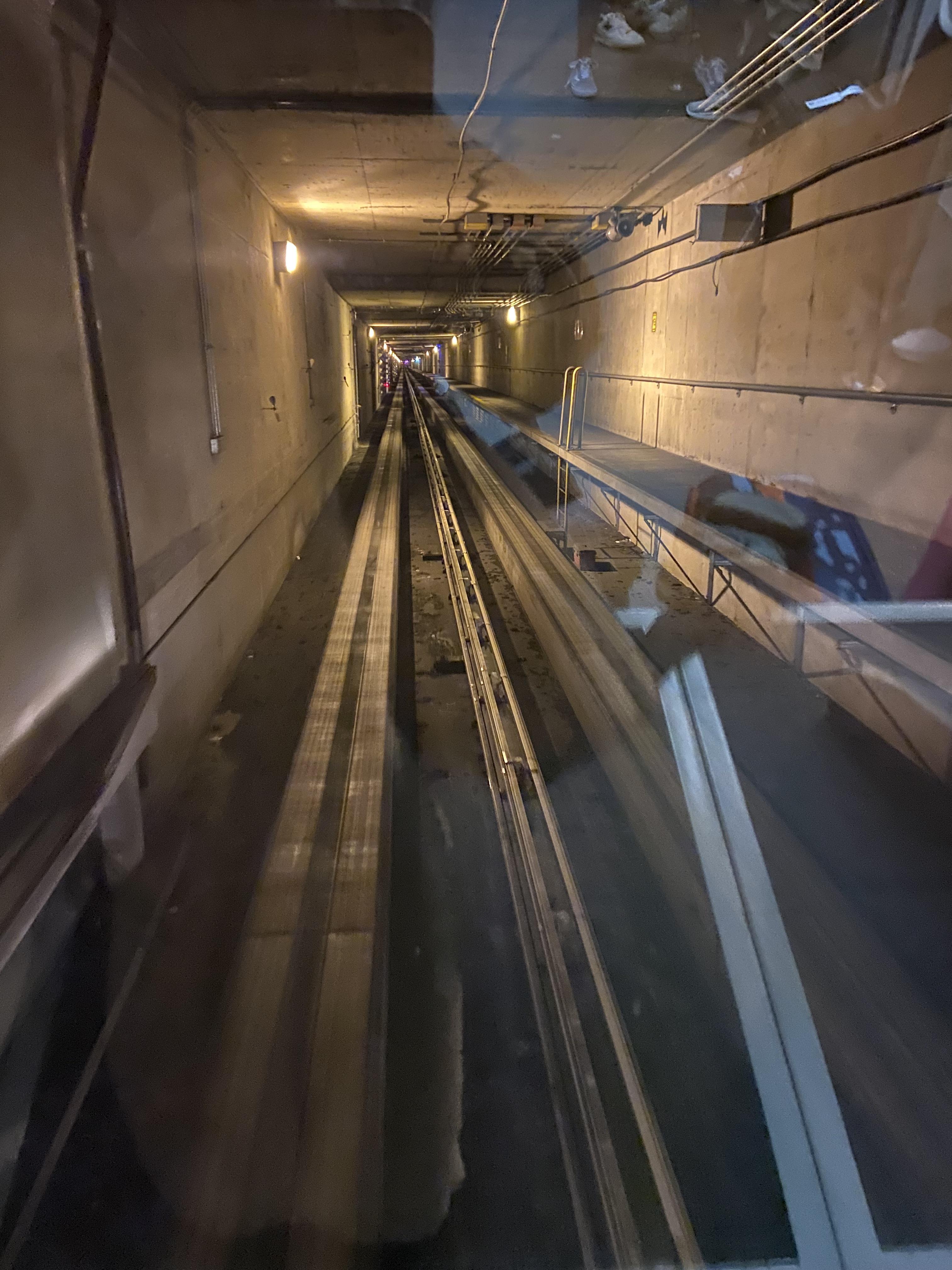 underground train in between terminals at denver airport r/LiminalSpace