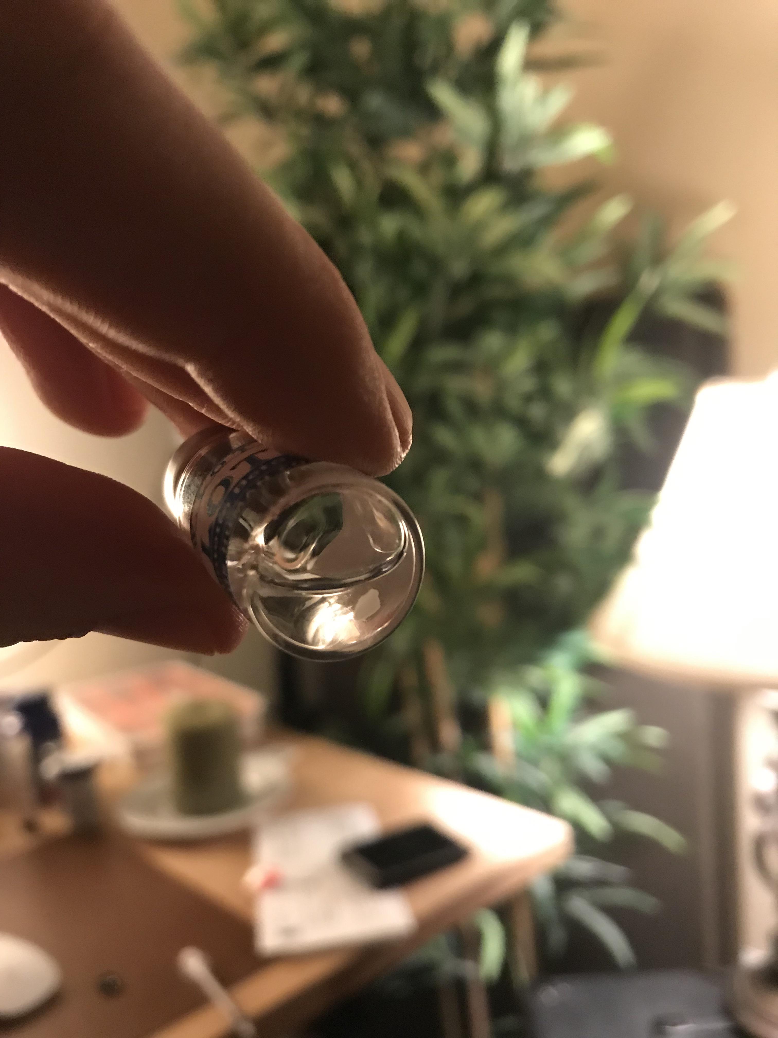 Flake at the bottom of a vial won’t dissolve… what does this mean