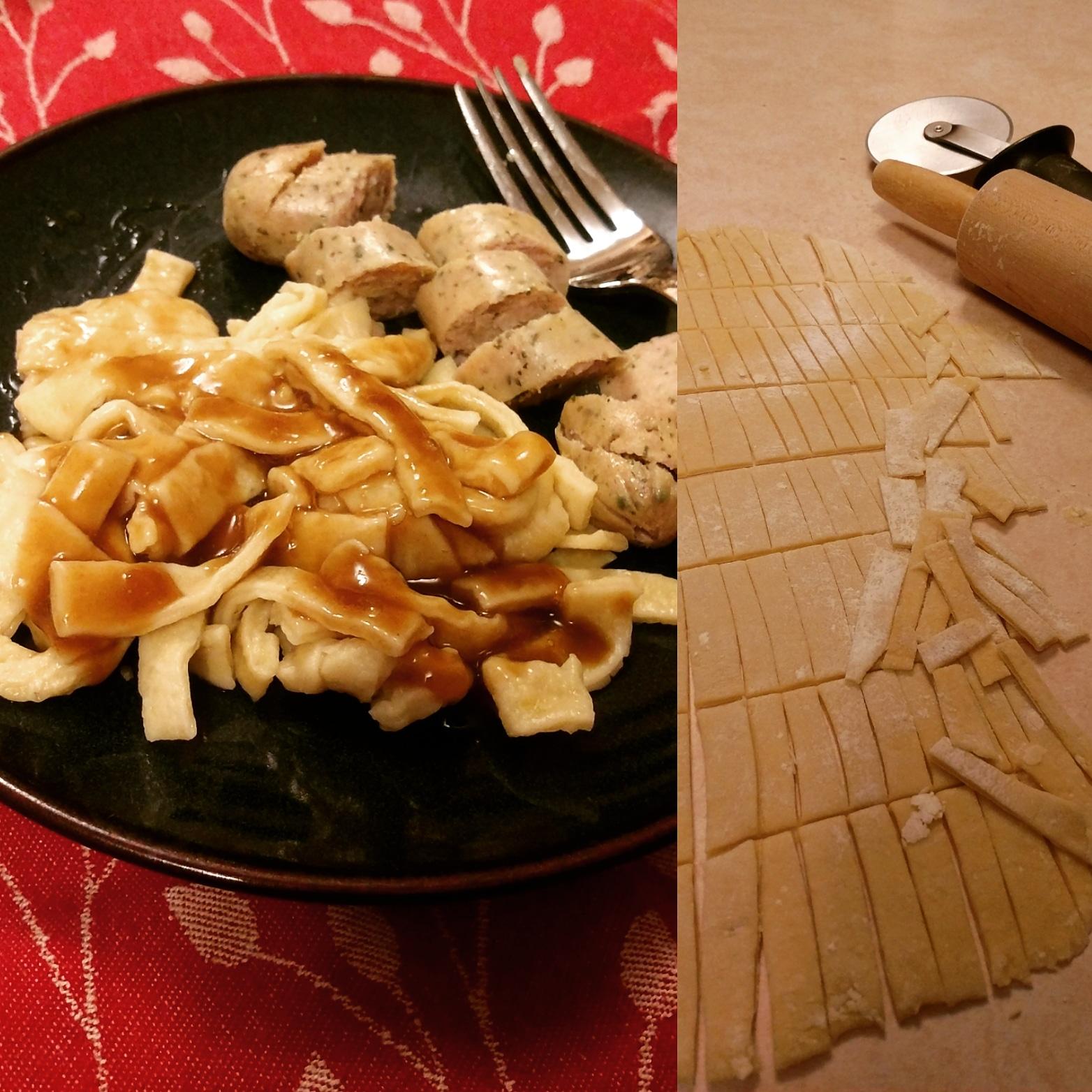 Week 18 Noodles Homemade Egg Noodles with Guinness Gravy r