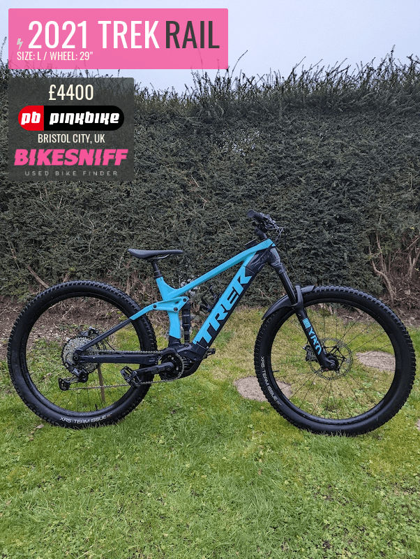 Trek Rail 2021, £4400 (Bristol, UK) r/endurobikesforsaleUK