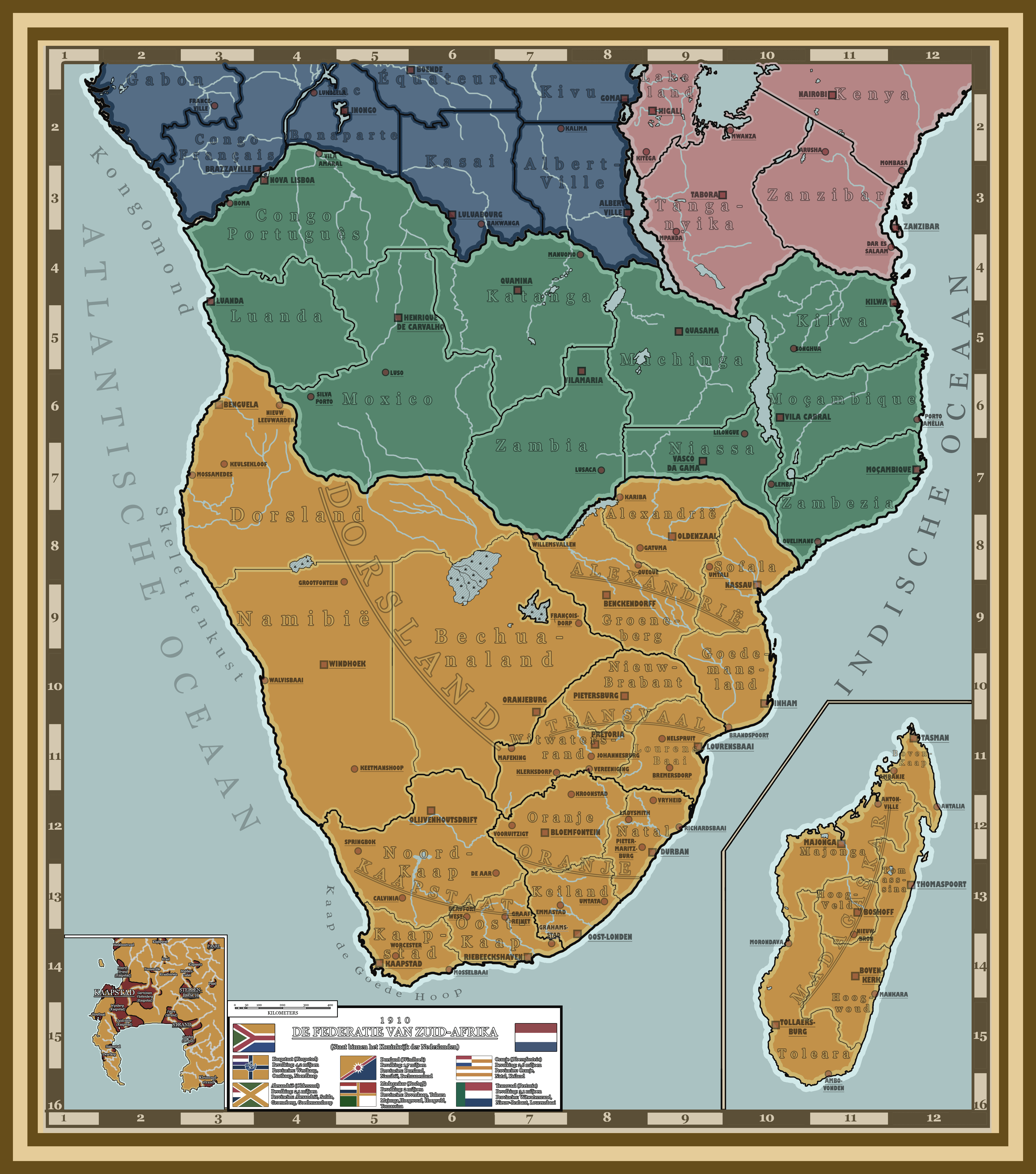 The South African Federation (within the Kingdom of the Netherlands