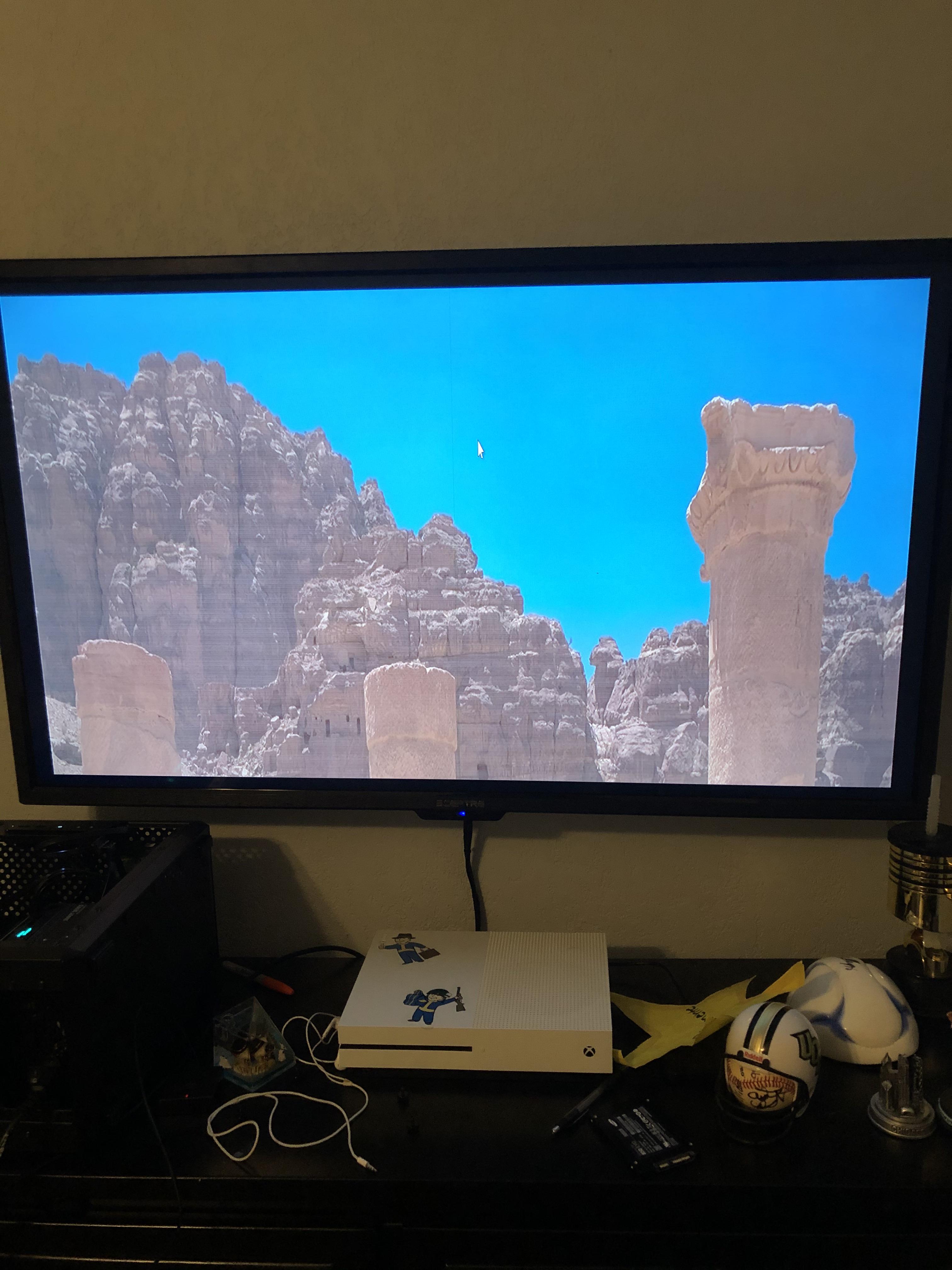 Pc was working, then the screen went black for a few seconds, and came