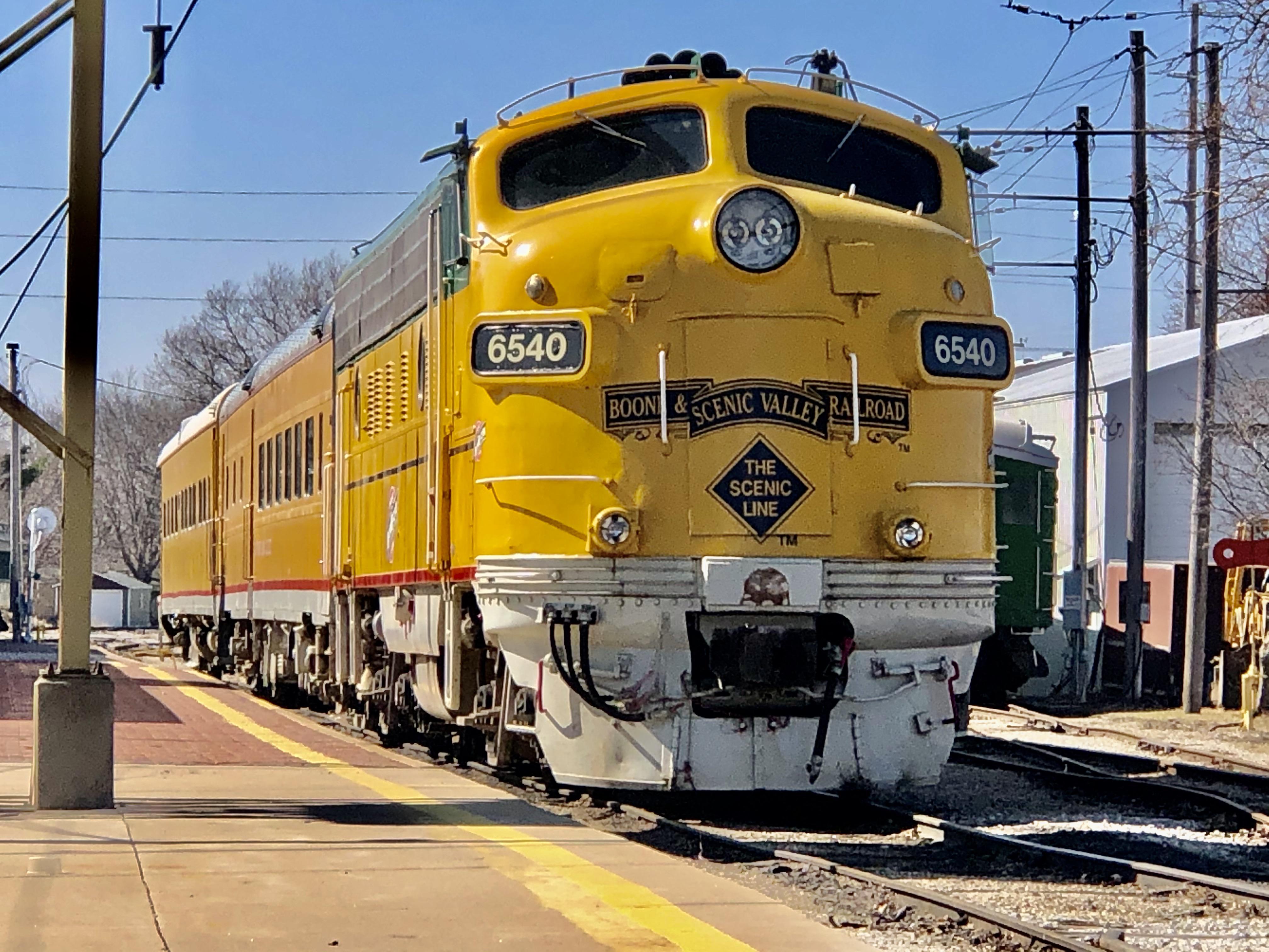 Boone & Scenic Valley Railroad (BSVRR) Boone, Iowa r/trains