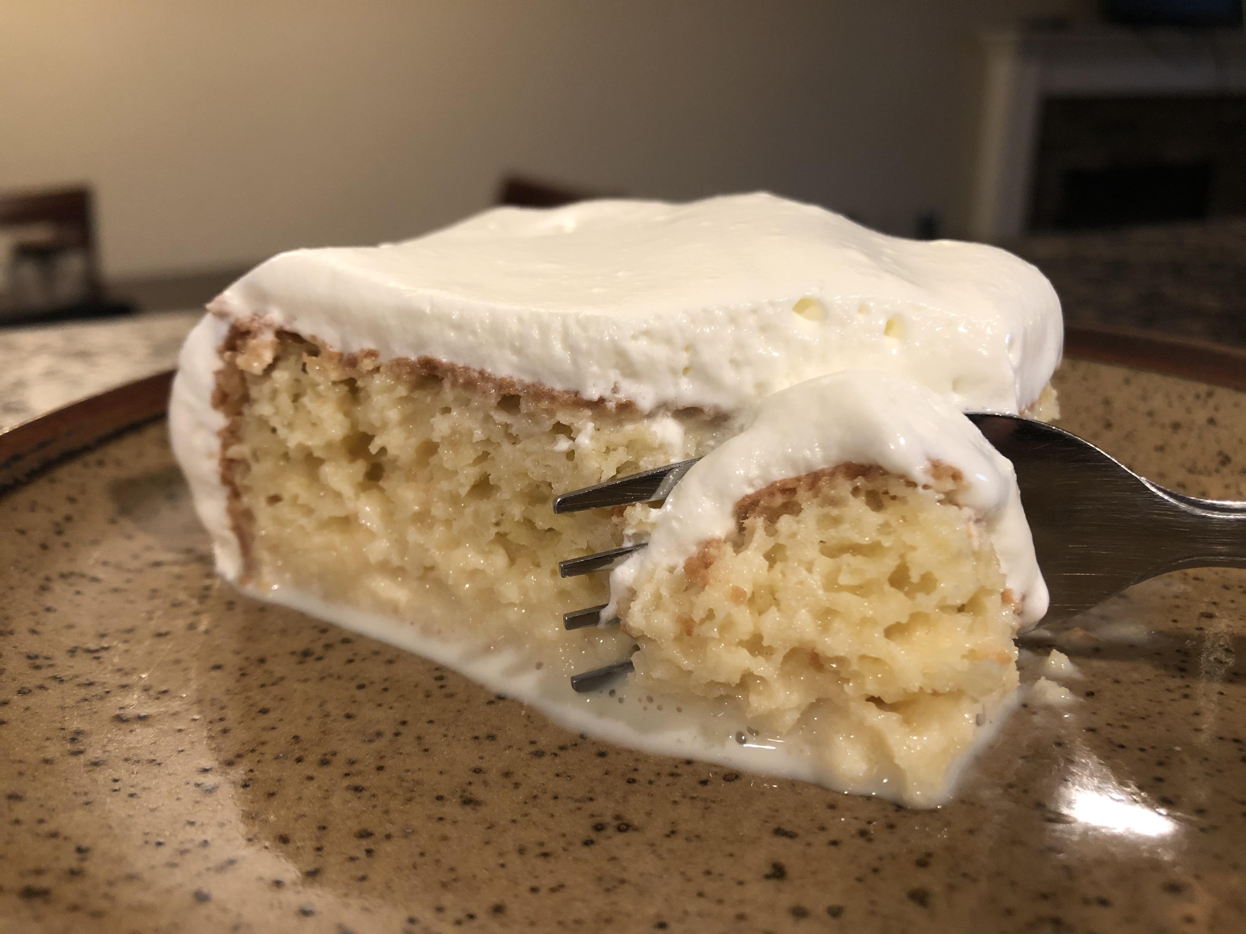 I [Homemade] tres leches cake r/food