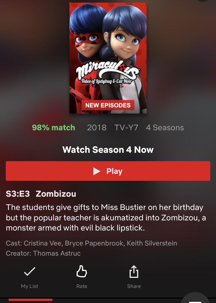 Miraculous Ladybug Season 4 Order