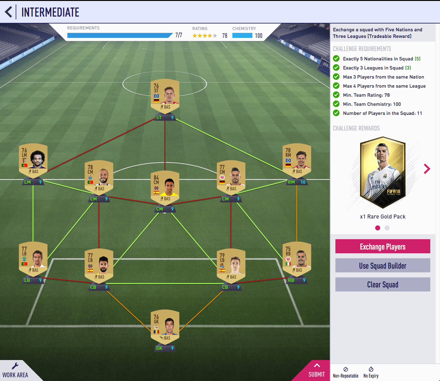 How to complete League and Nations Hybrid Intermediate (No Position