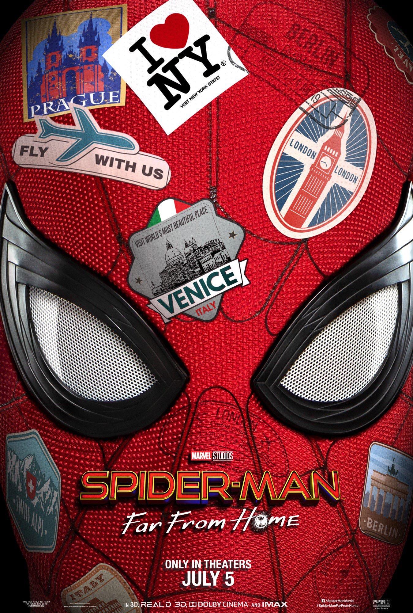 First poster for ‘SpiderMan Far From Home’ r/spiderversedailymemes