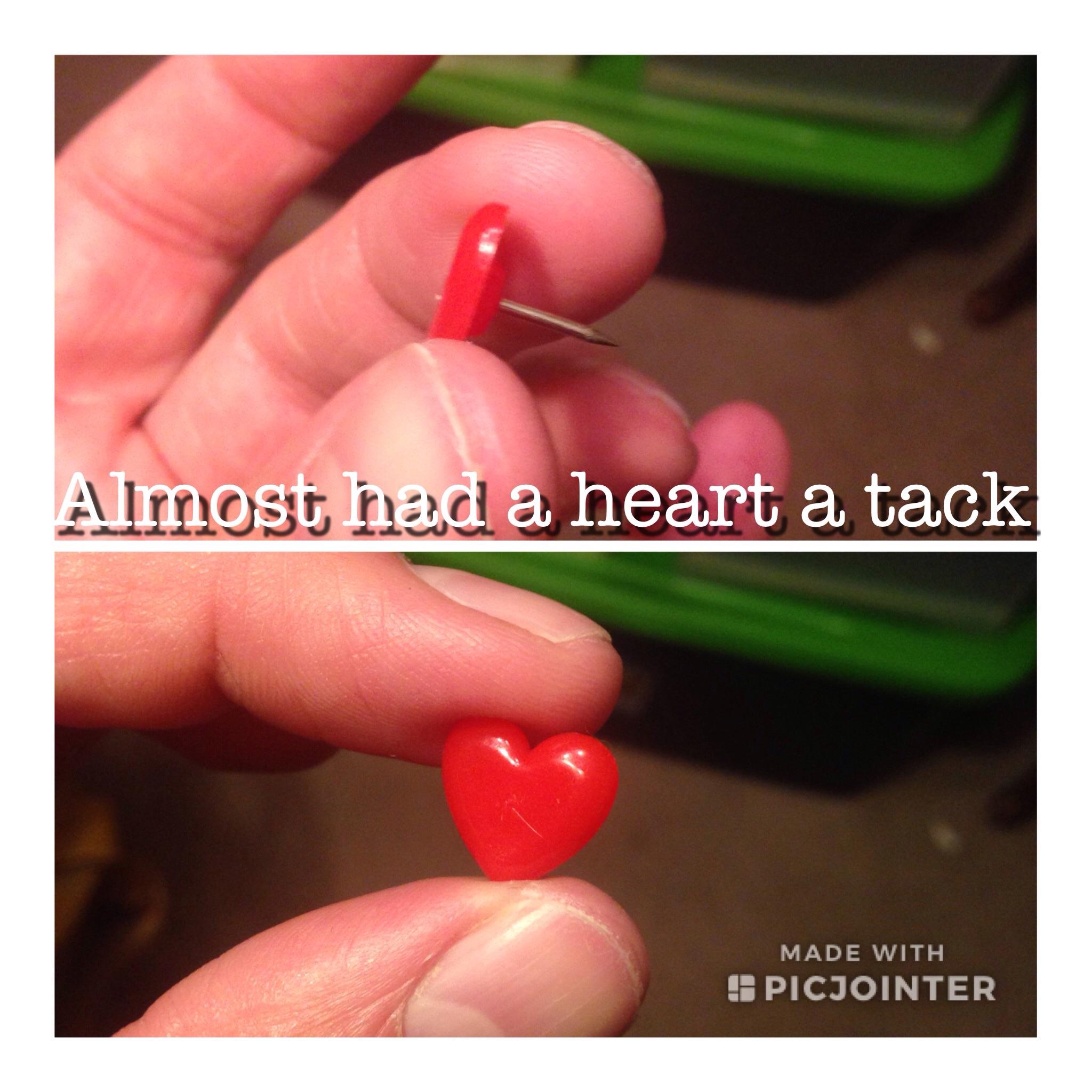 To have a heart tack r/puns