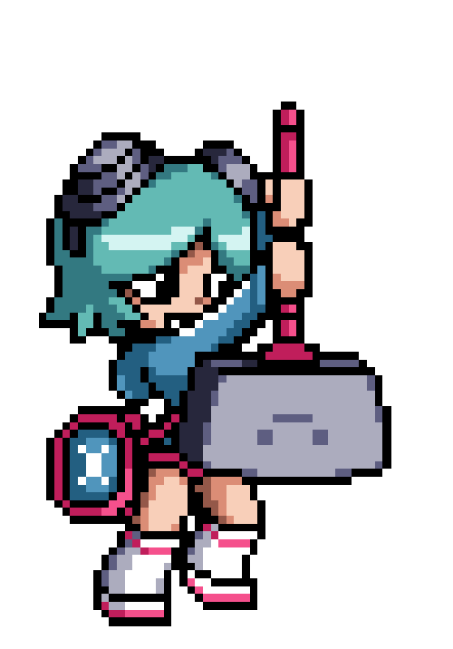 Ramona Flowers Game Sprite