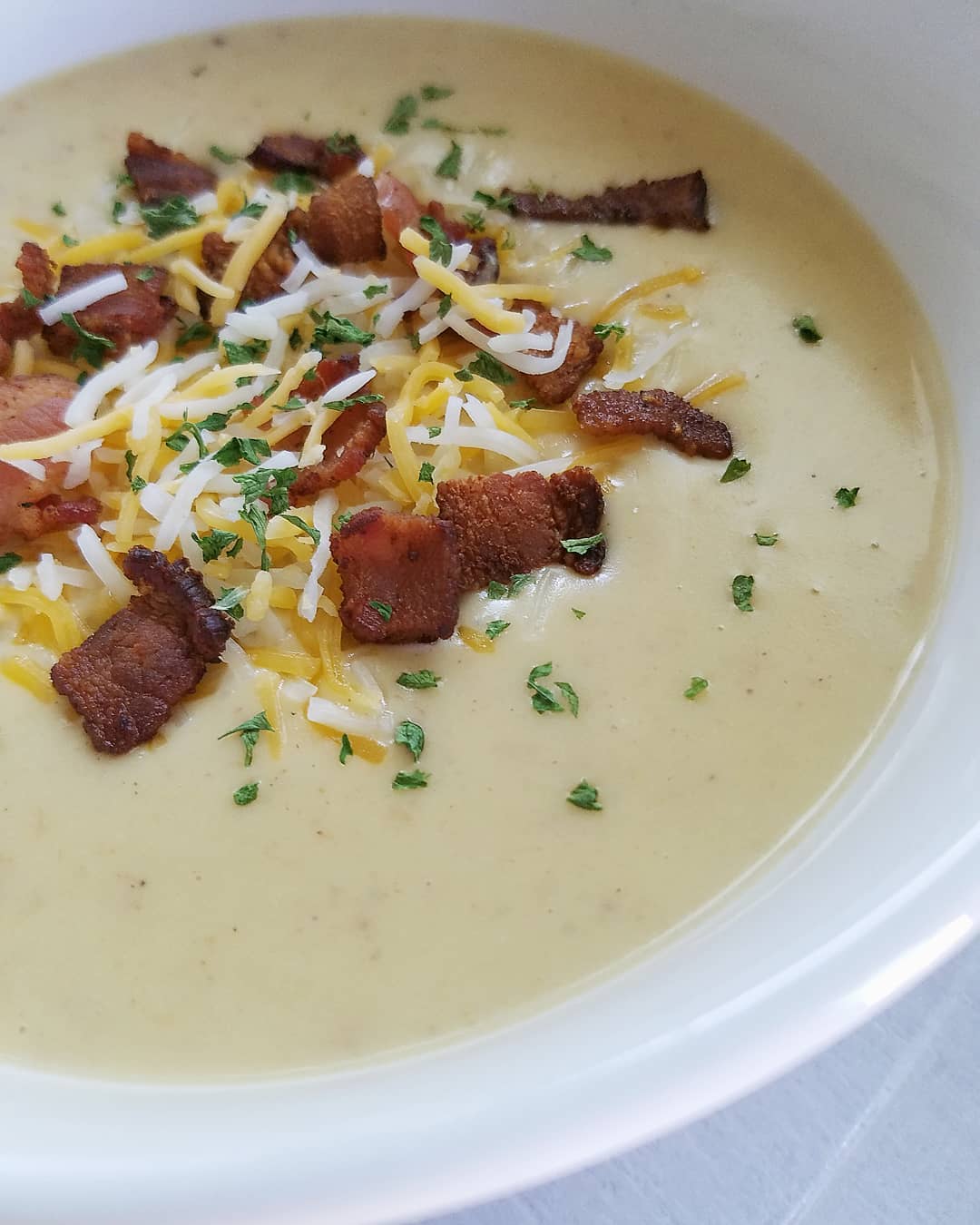 Creamy Spaghetti Squash Soup   Lunch r/ketorecipes