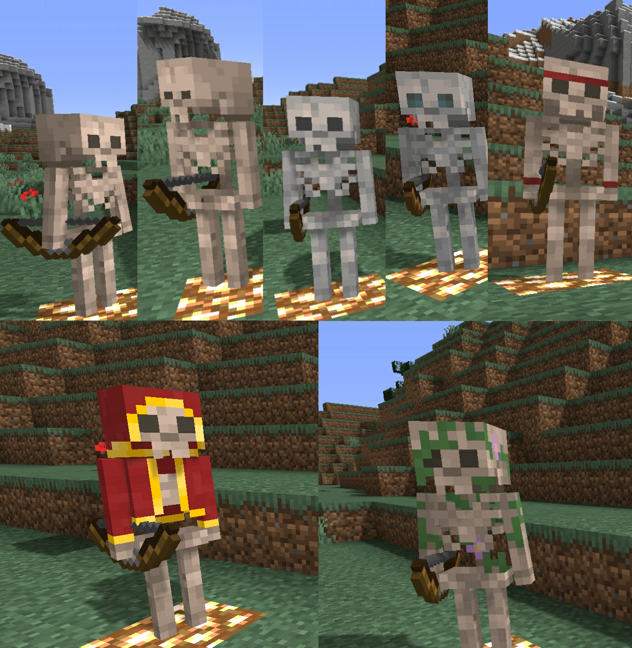 I added a new feature in my resource pack, mob variants! Minecraft