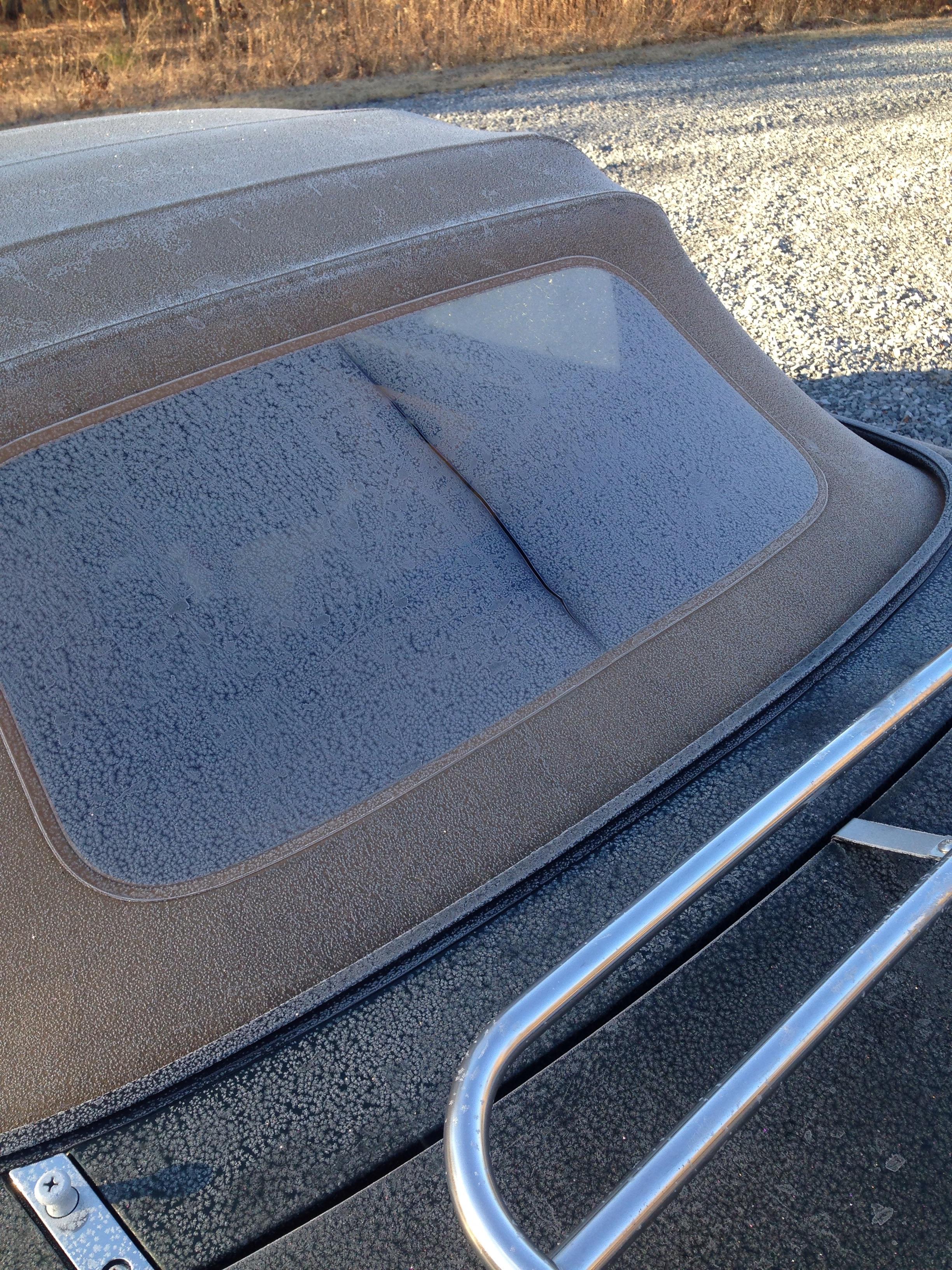 Moss miata top didn't even make it 2 years. I barely bumped it and the