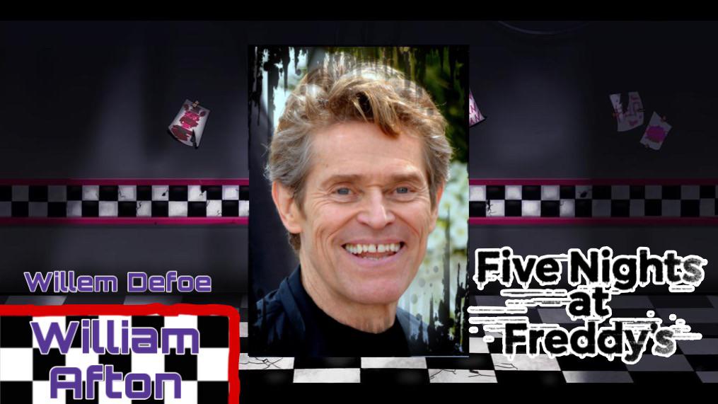 If Fnaf finally gets a movie and they can cast William Afton (purple