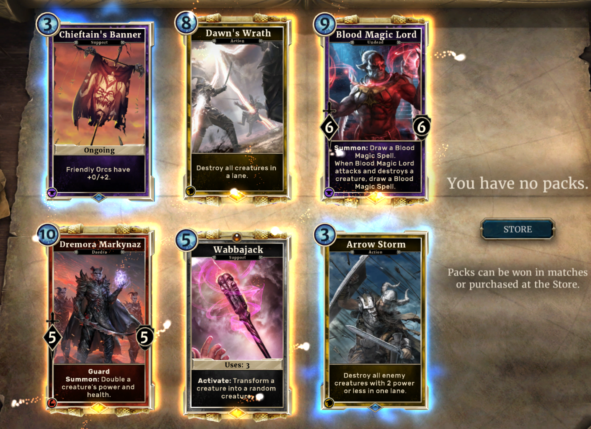 The Best Booster Pack ever opened?!?!!??! r/elderscrollslegends