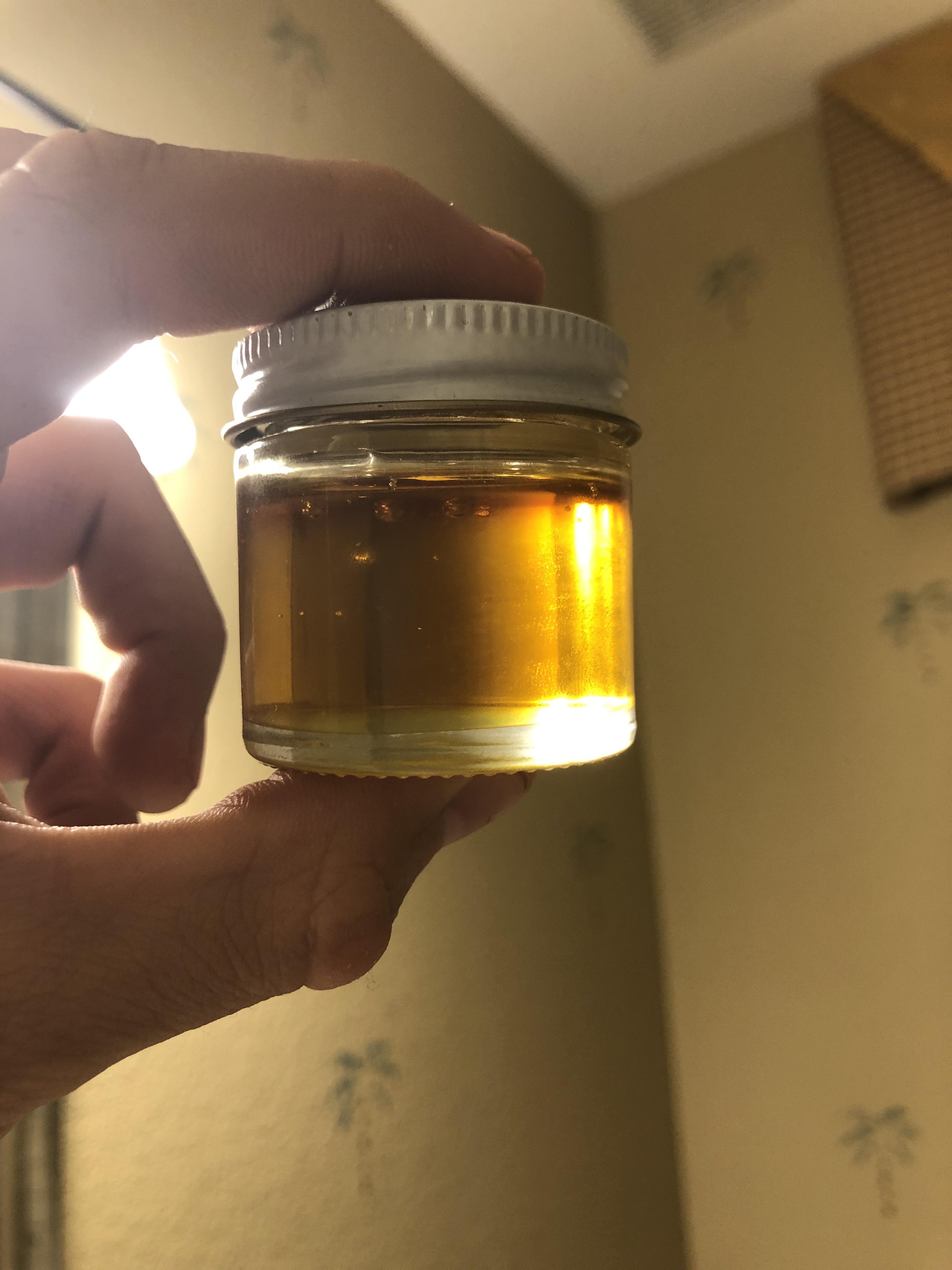 24 grams of distillate, going to fill carts in 2 weeks from now, should
