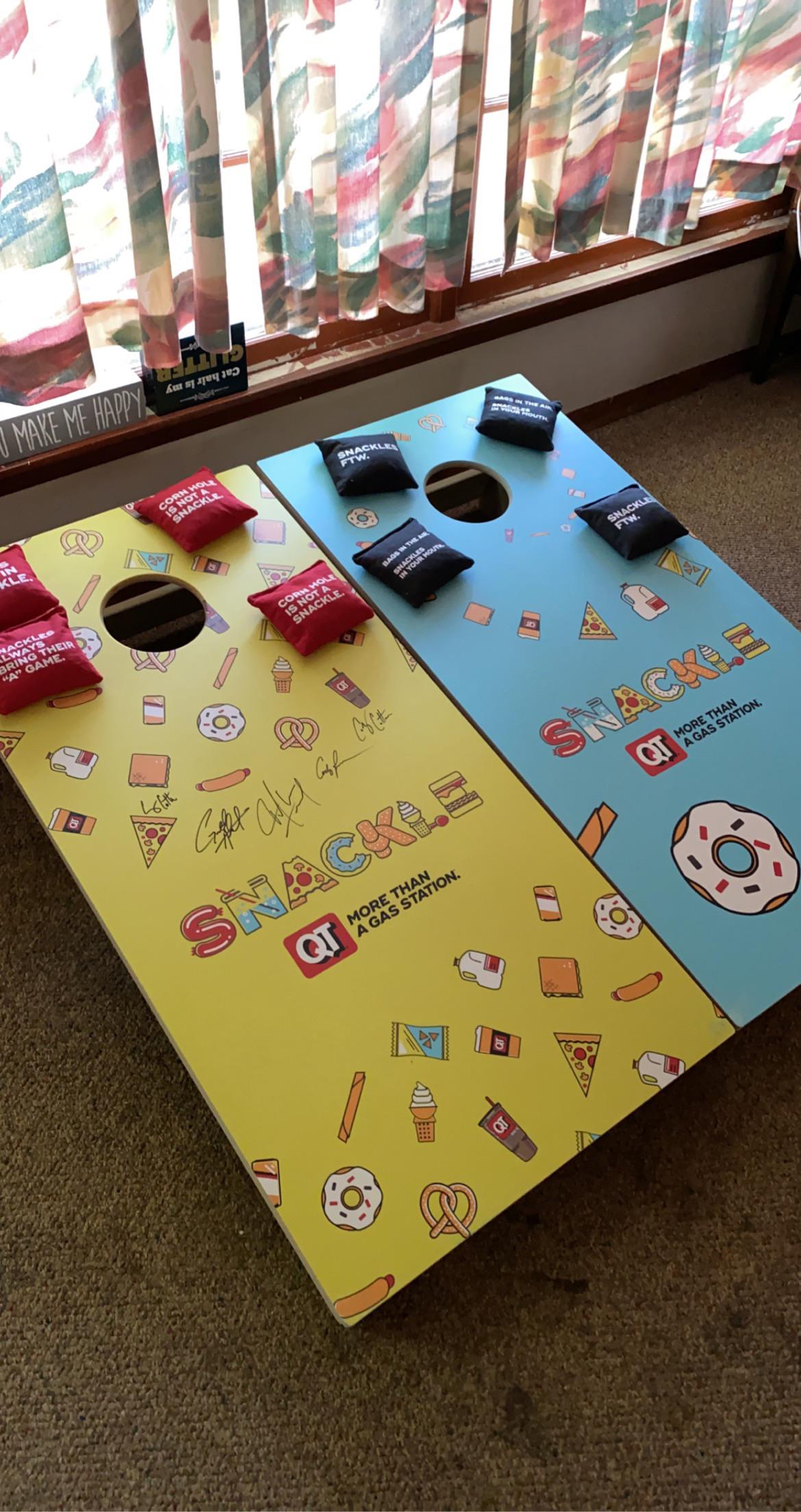 I to show this. I won these a couple months ago on QT’s