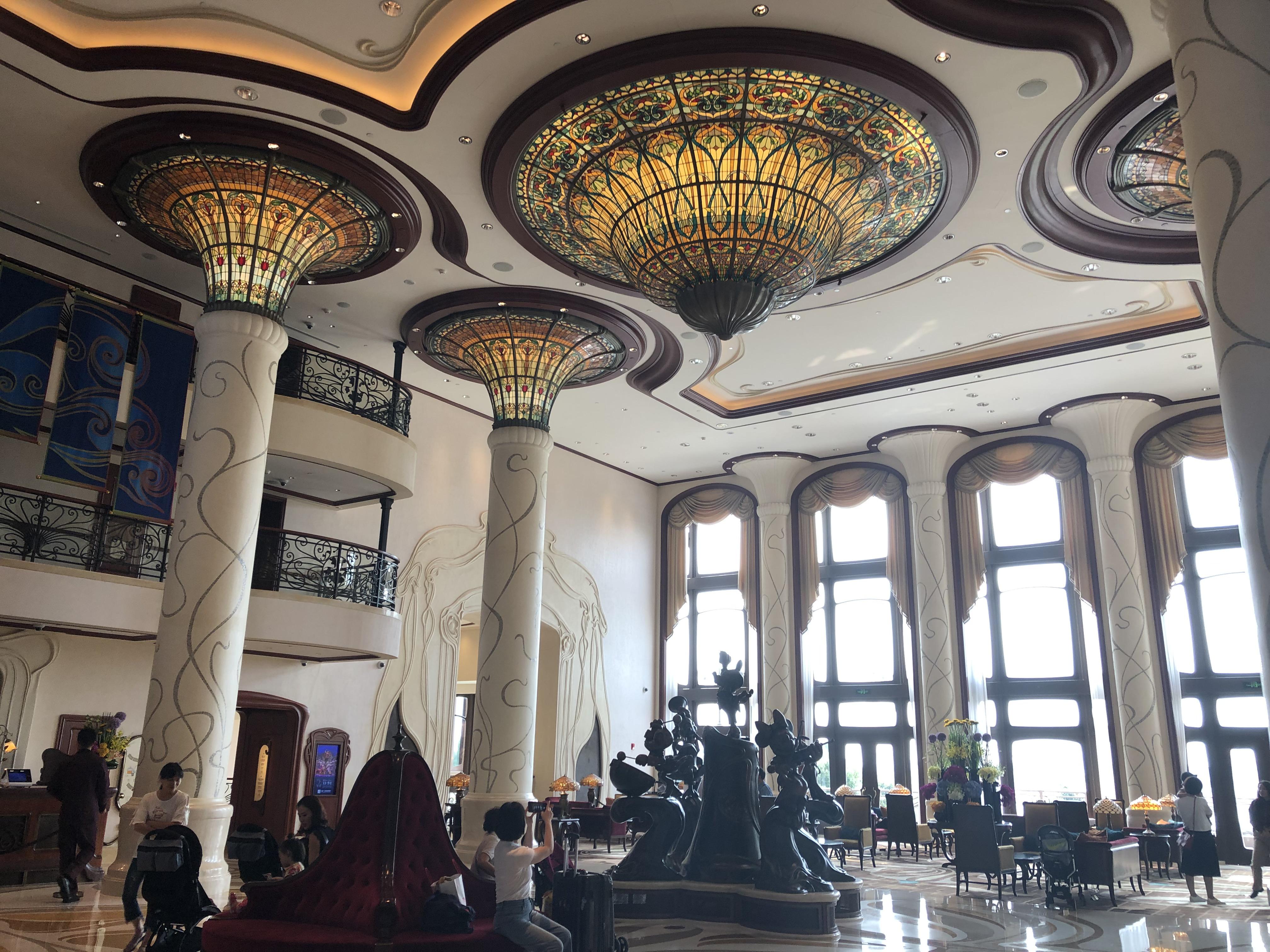 Inside the Shanghai Disneyland Hotel Lobby disneyparks