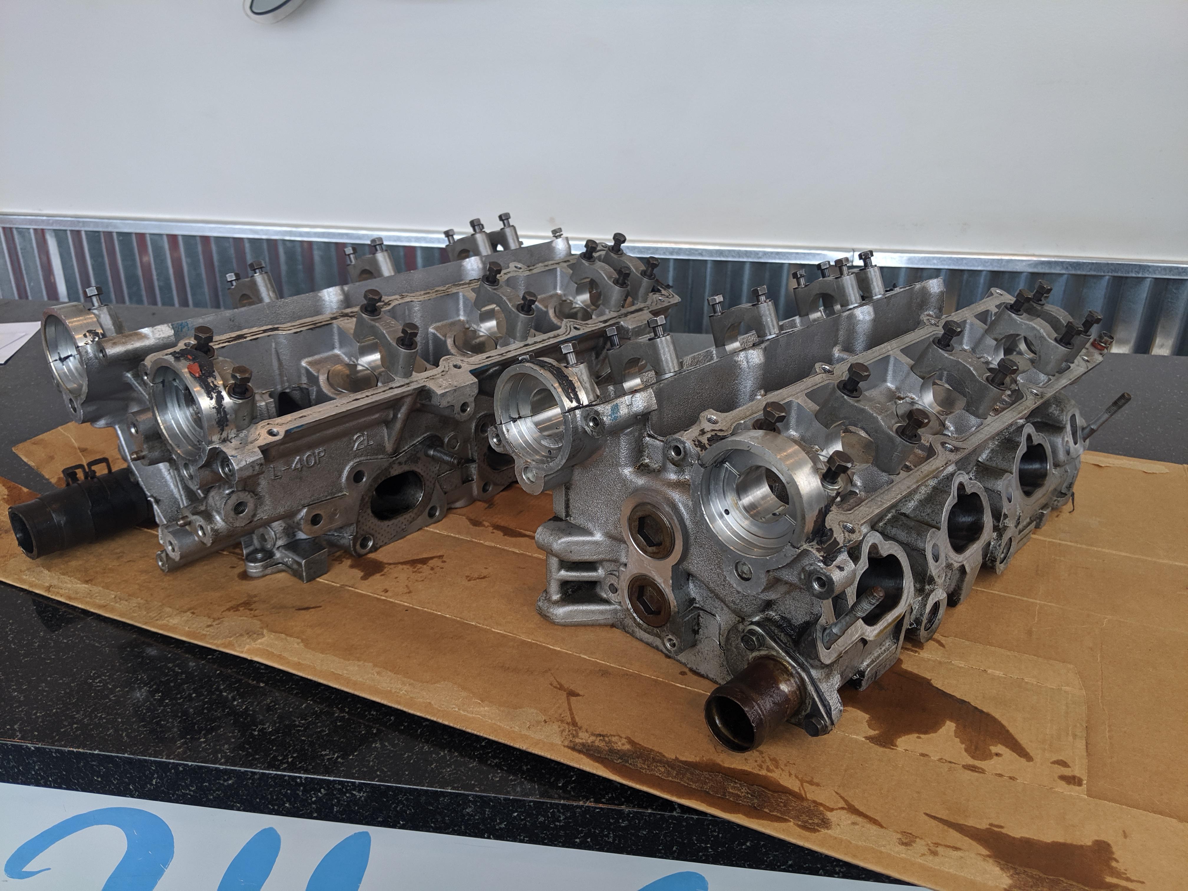 Anyone looking for a set of ported turbo heads r/300zx