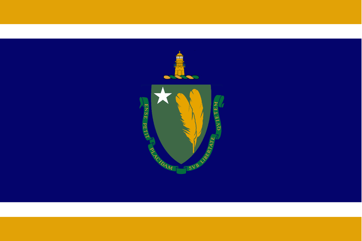 Redesign for New Massachusetts State Flag (inspired by flags made by u