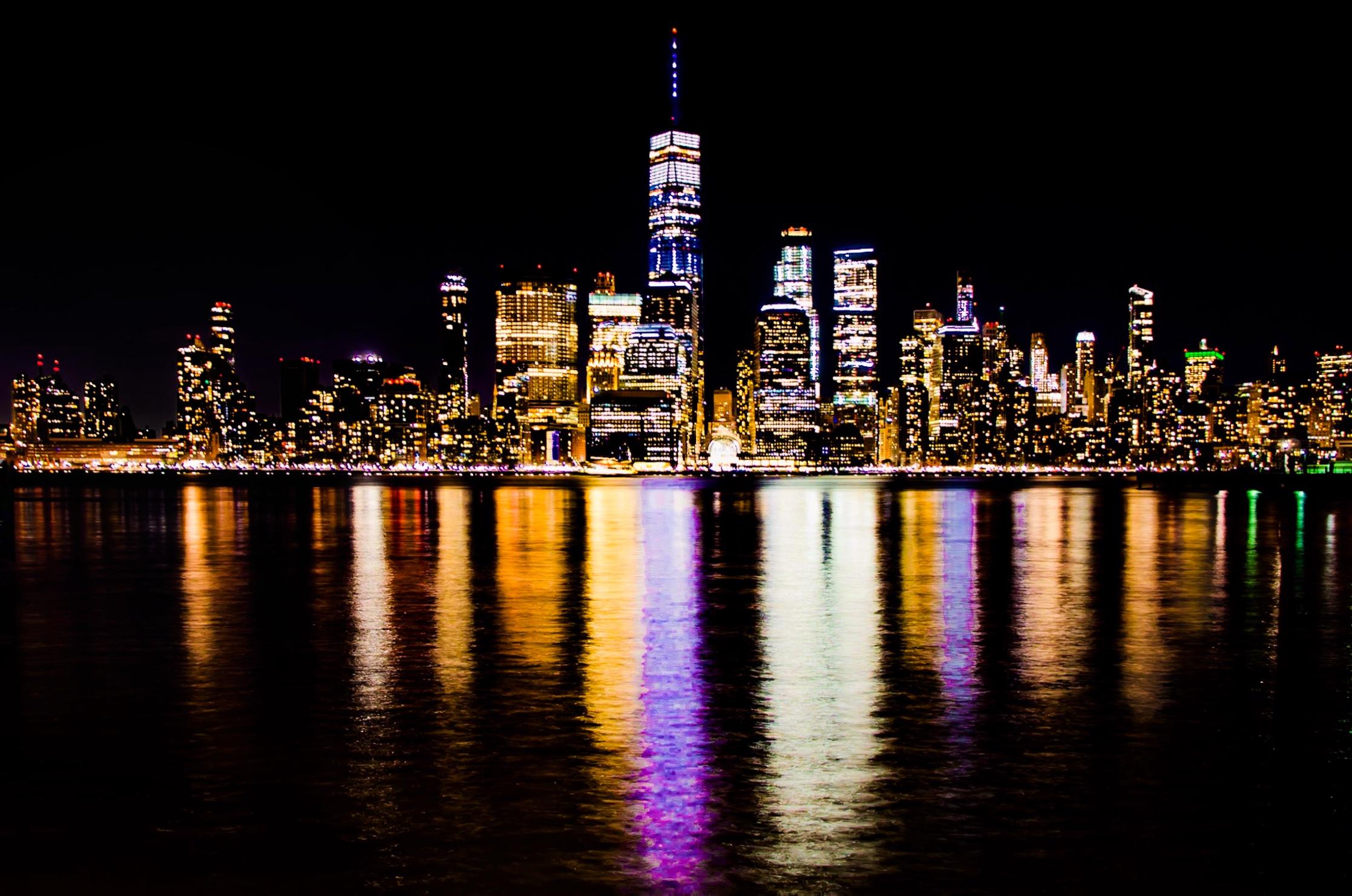 Views of Manhattan Skyline from NJ [OC] [2234x1480] r/ExposurePorn