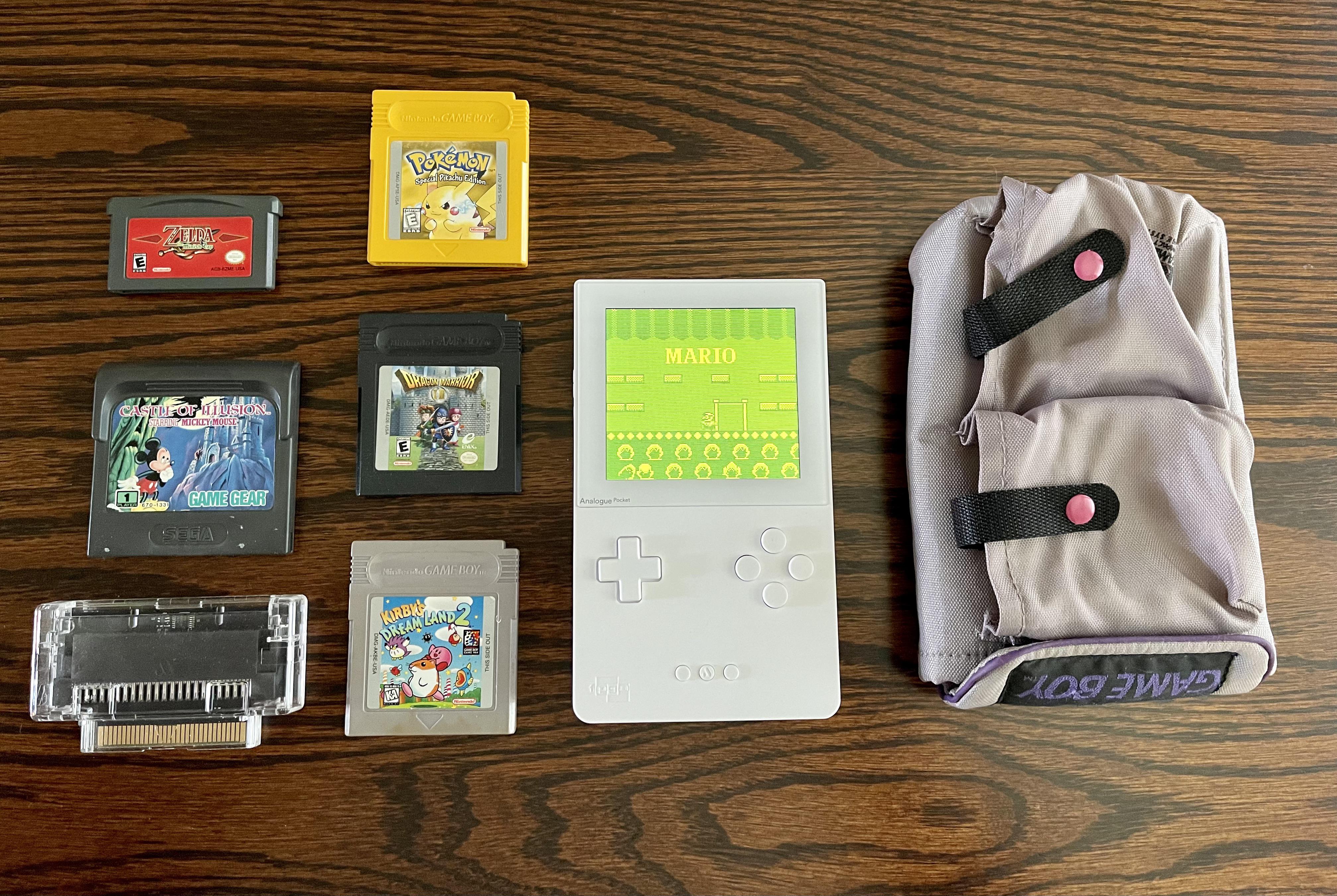 Favorite bag so far? I’m loving this vintage Game Boy bag. Perfect