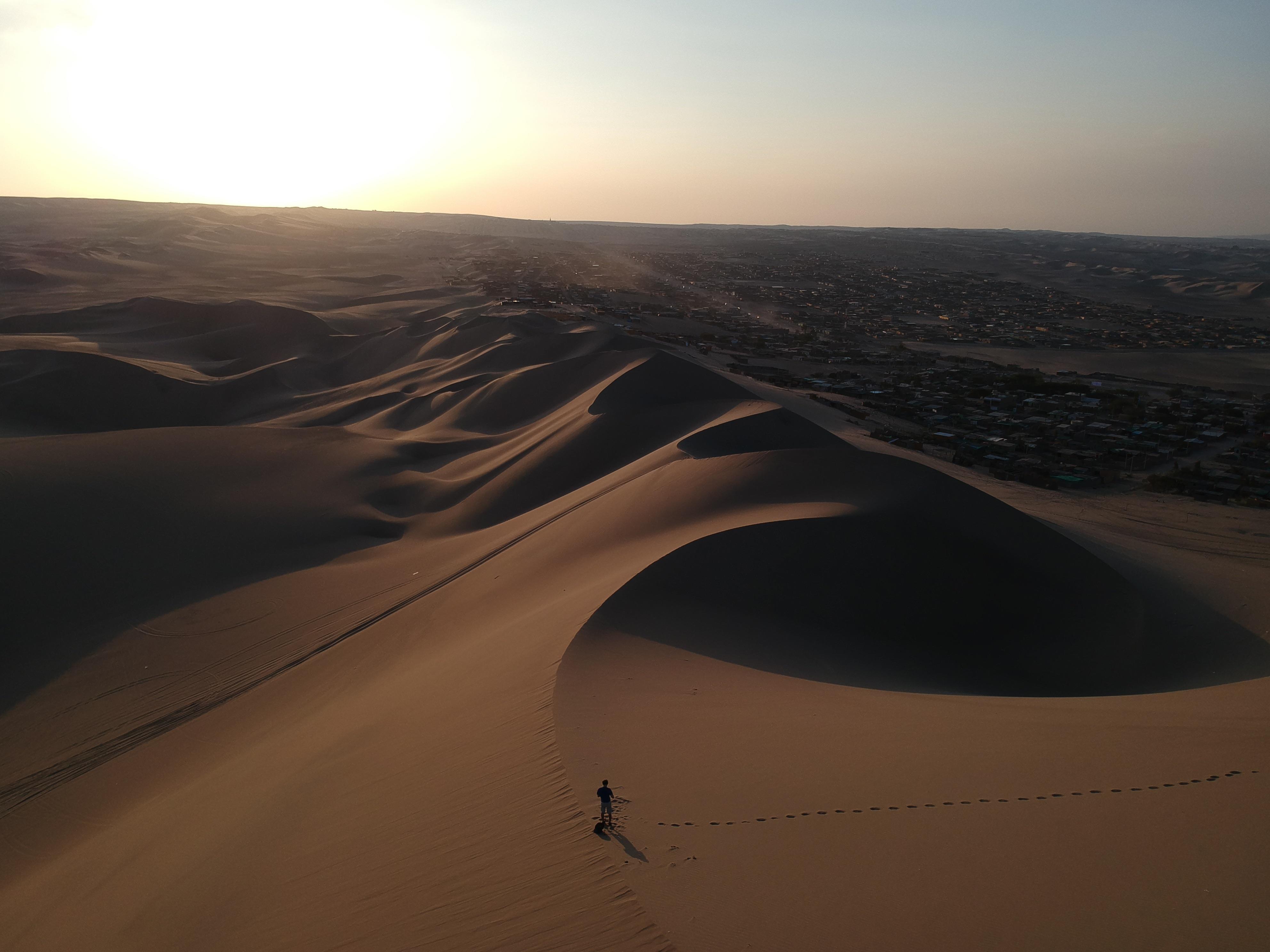 Sand Dunes of Huacachina, Peru [spark] r/dji