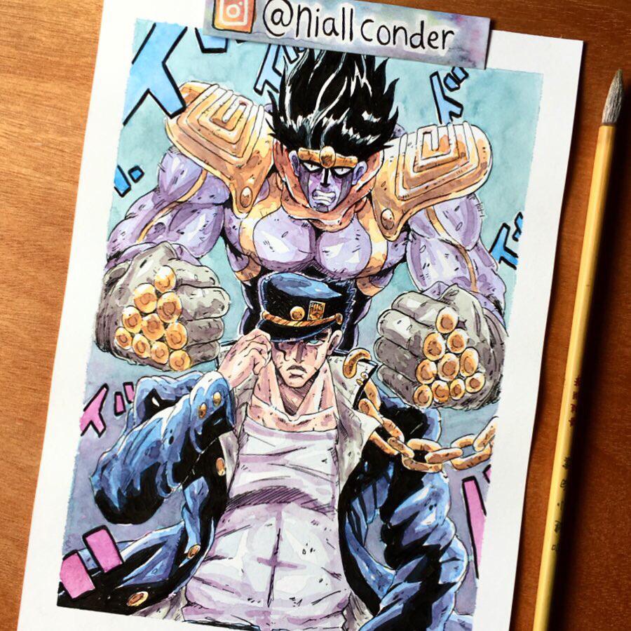 [Fanart] I painted everyone’s favourite JoJo! r/StardustCrusaders