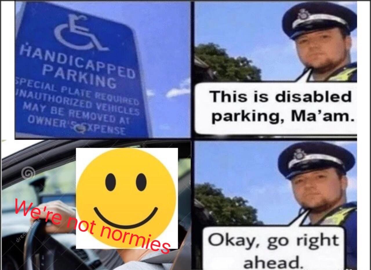 Handicap parking memes seem to be a stable investment. r/MemeEconomy