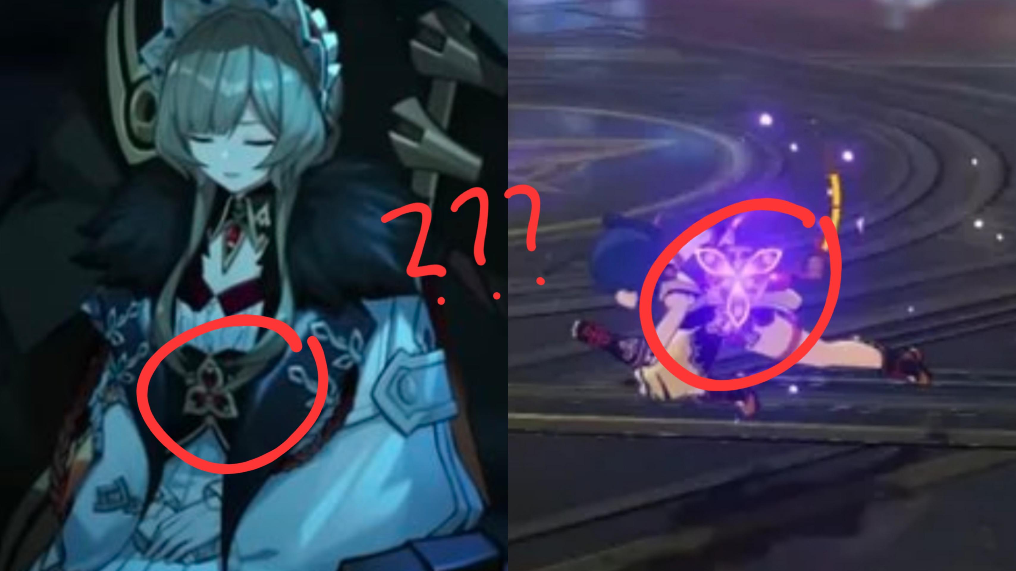 Wonder What's The Significance of This Moralike Symbol Among The Fatui