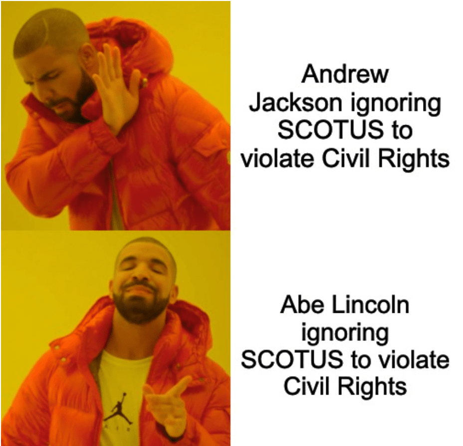 I know its different scenarios, still funny r/HistoryMemes