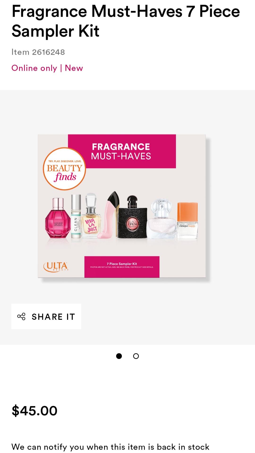 Does anyone know if this will be restocked or am I SOL? r/Ulta