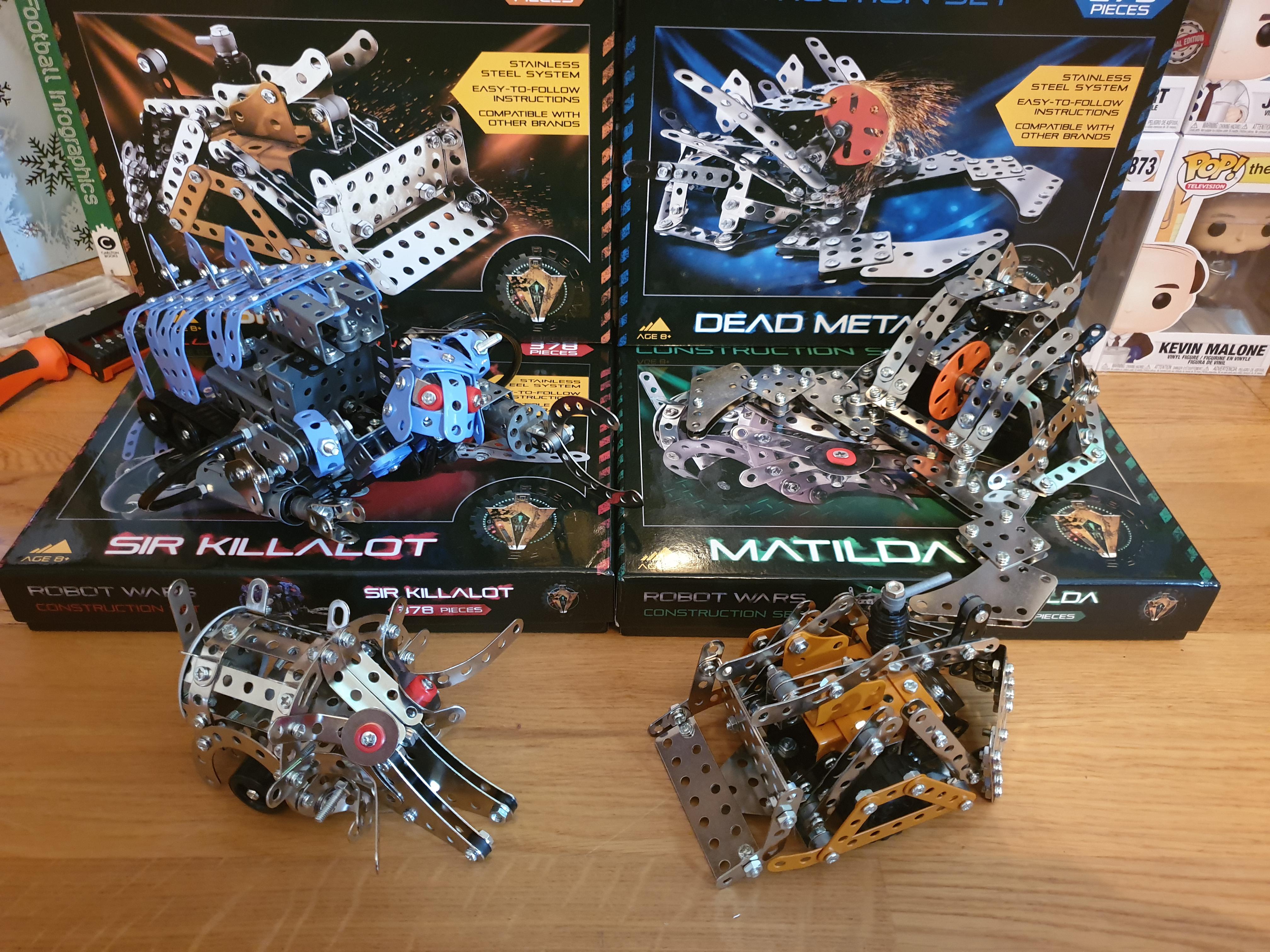 House Robot Building Kits Built versions r/robotwars