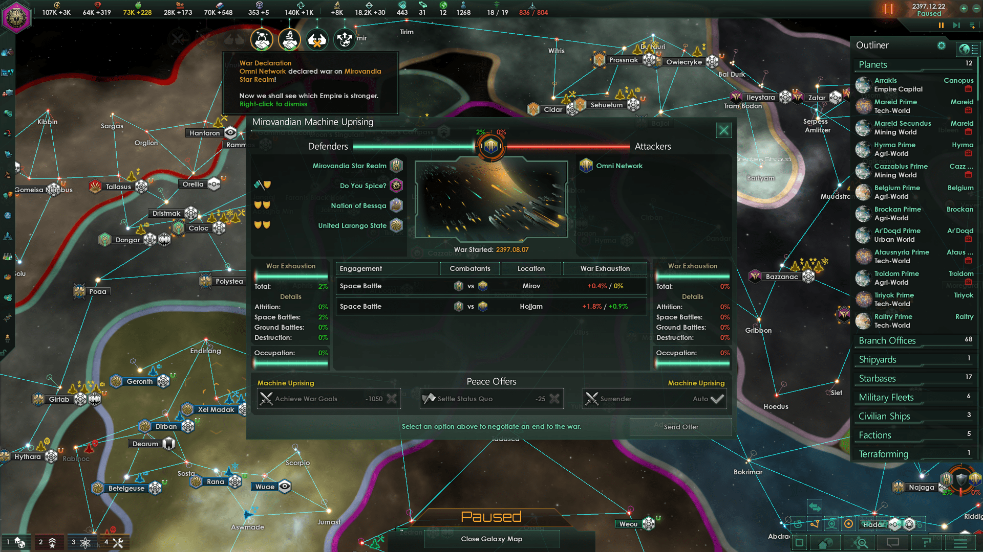 200year pacifist run without war achievement ruined at