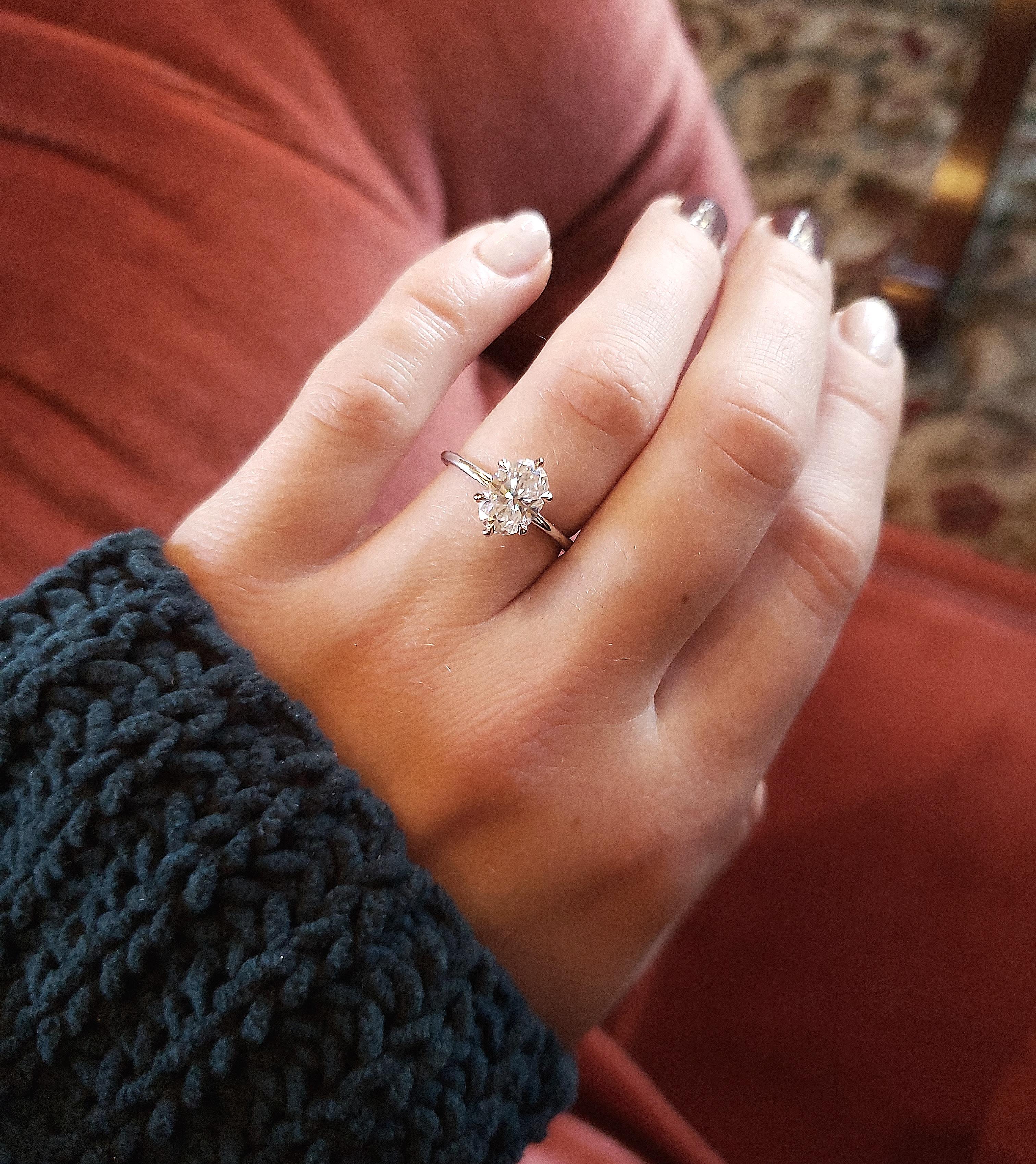 Currently on cloud nine because I get to wear this little disco ball on