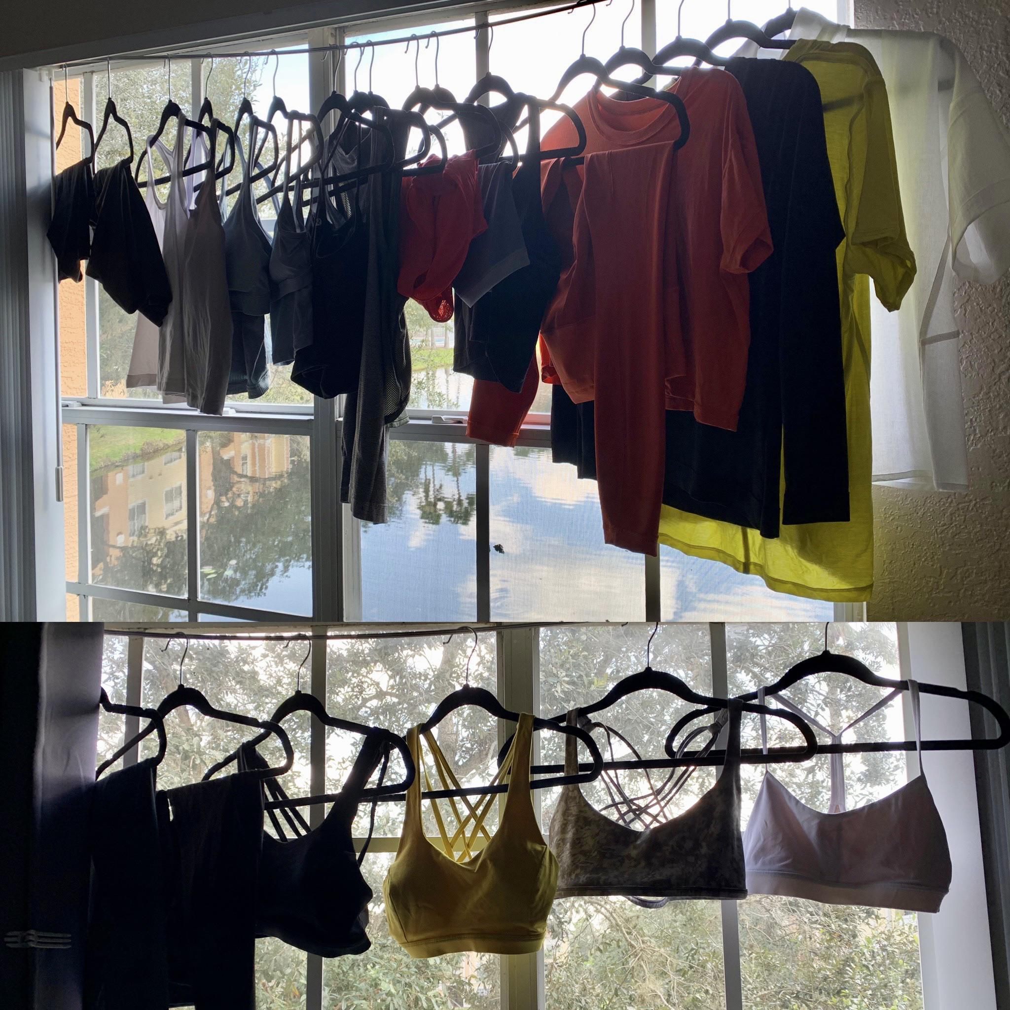 Lulu laundry day! 🤪 Current setup, but I want to buy a drying rack. Any