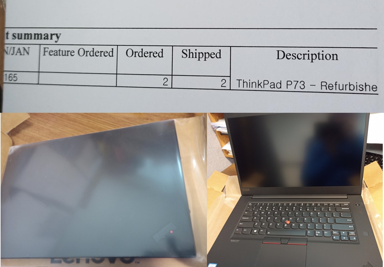 Lenovo Outlet orders, wrong item sent, Lenovo refused to send correct