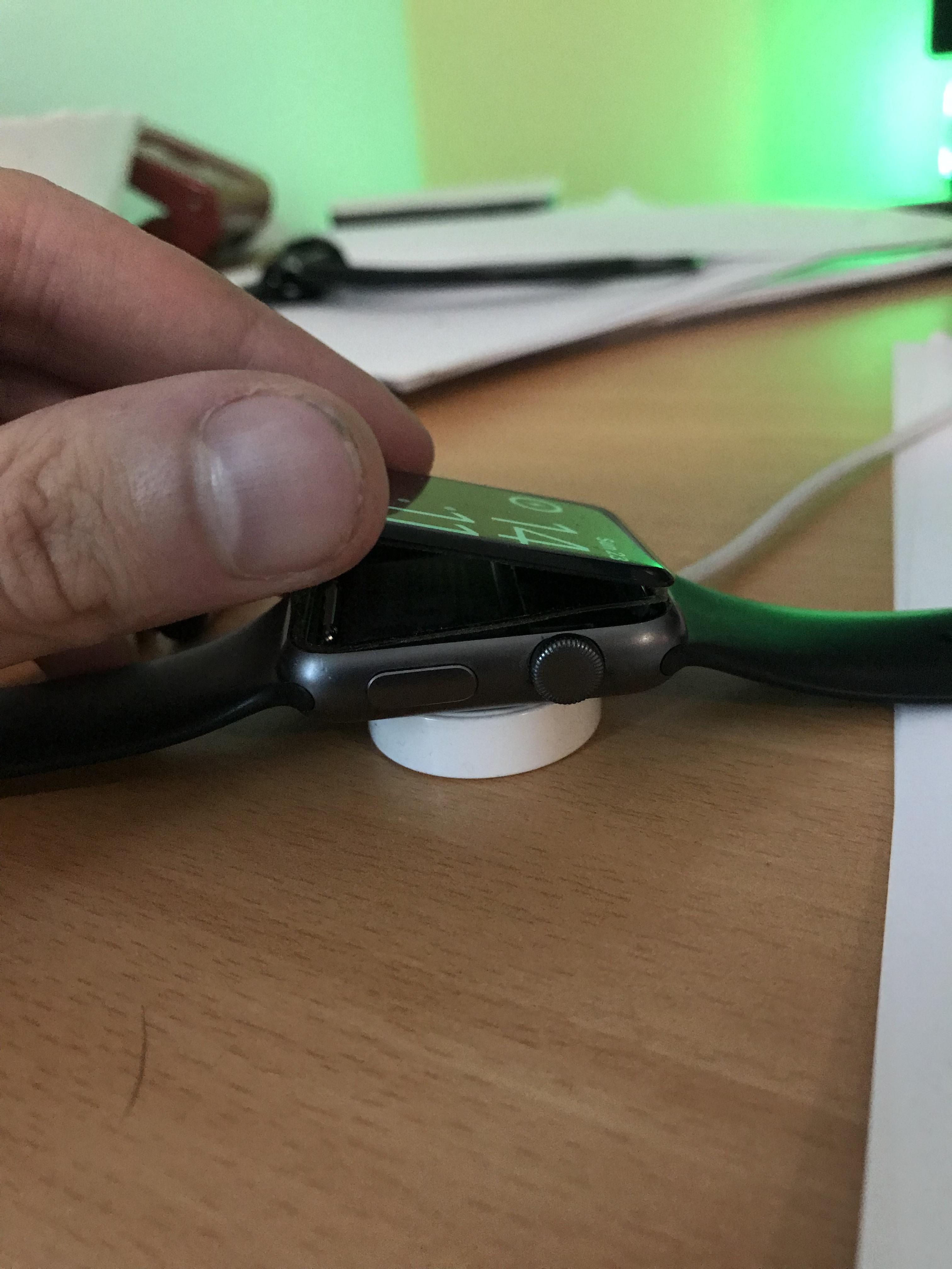 Apple Watch Series 1 screen fell off. What should i do? The display