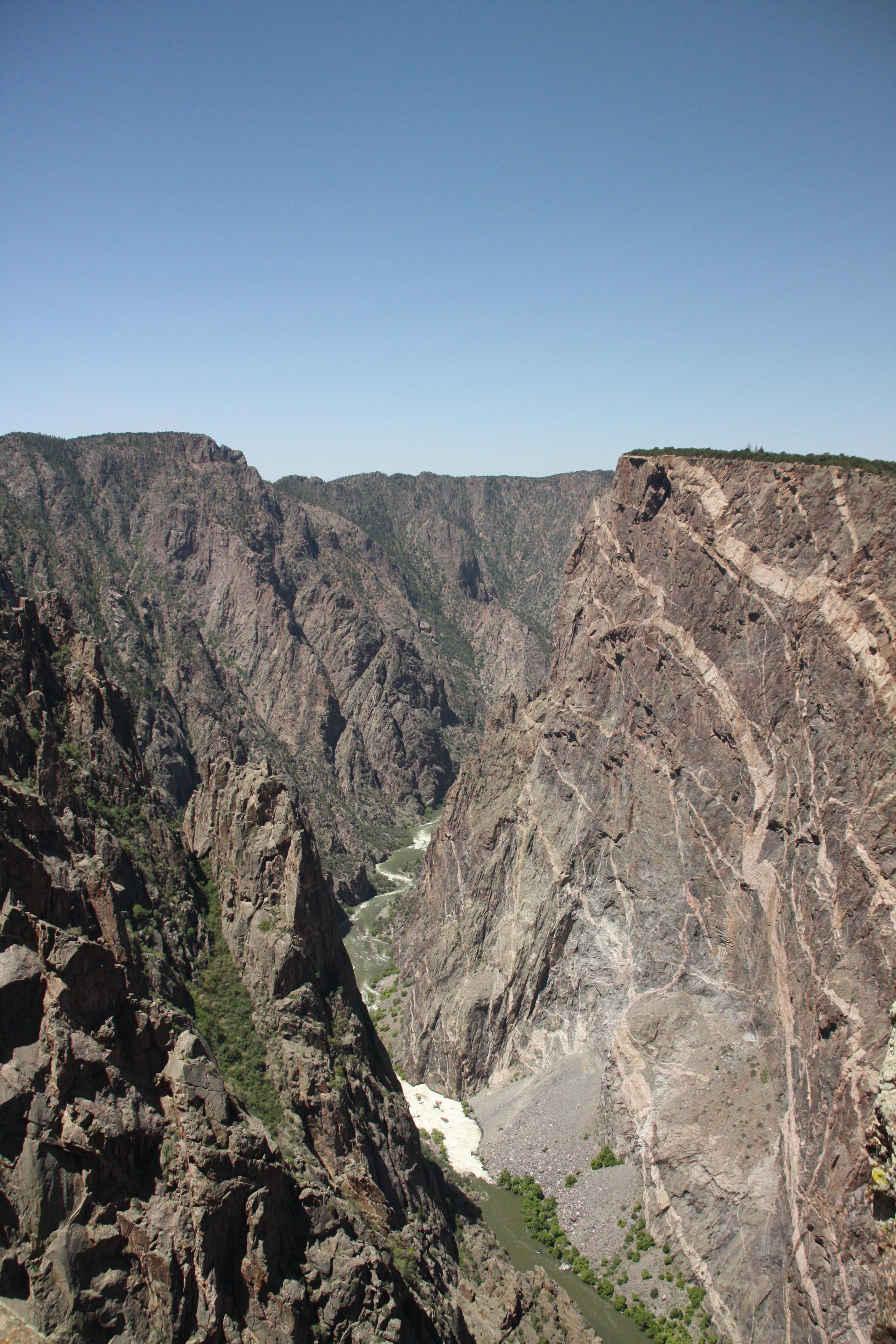 The Painted Wall at Black Canyon of the Gunnison National Park [OC