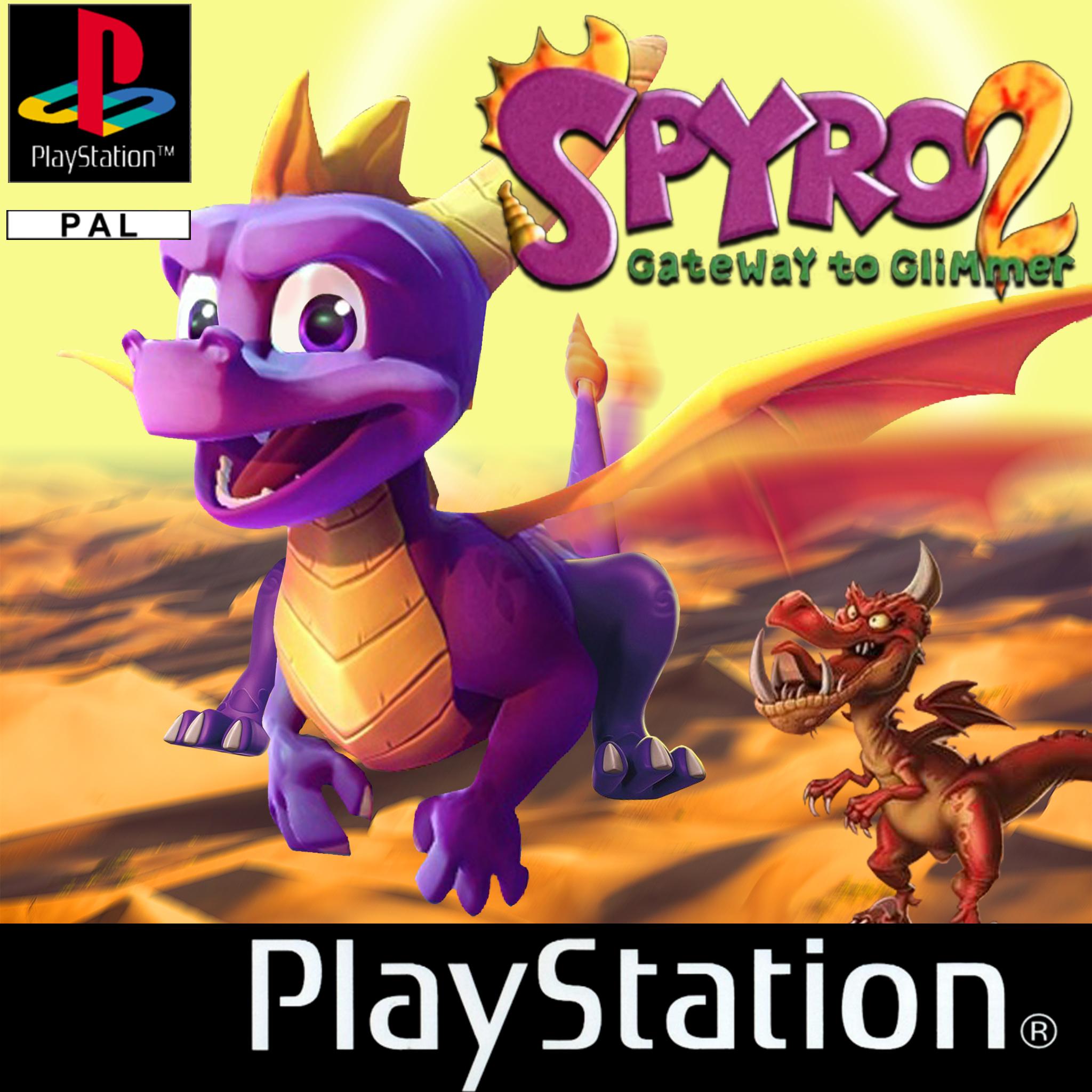 This is my own take on the (in my opinion) REAL Spyro 2 cover! Spyro