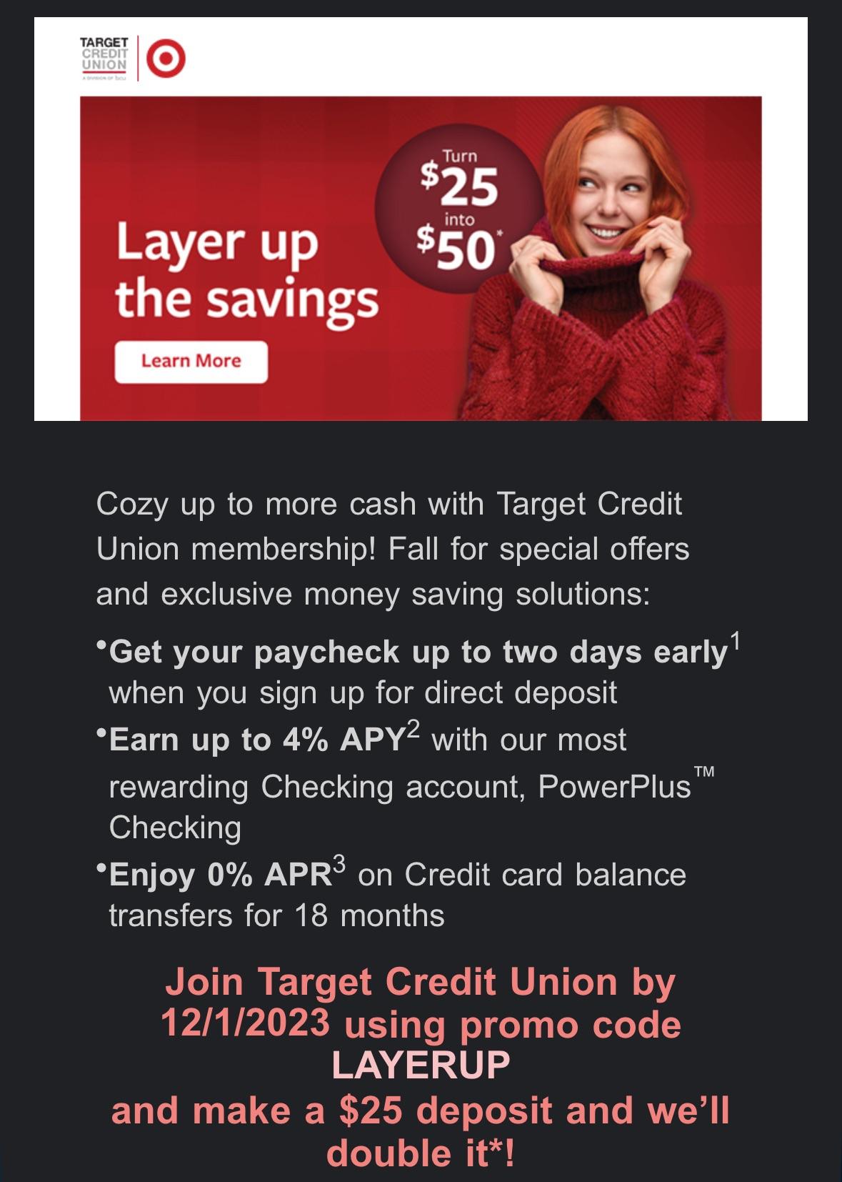 target credit union?… r/Target