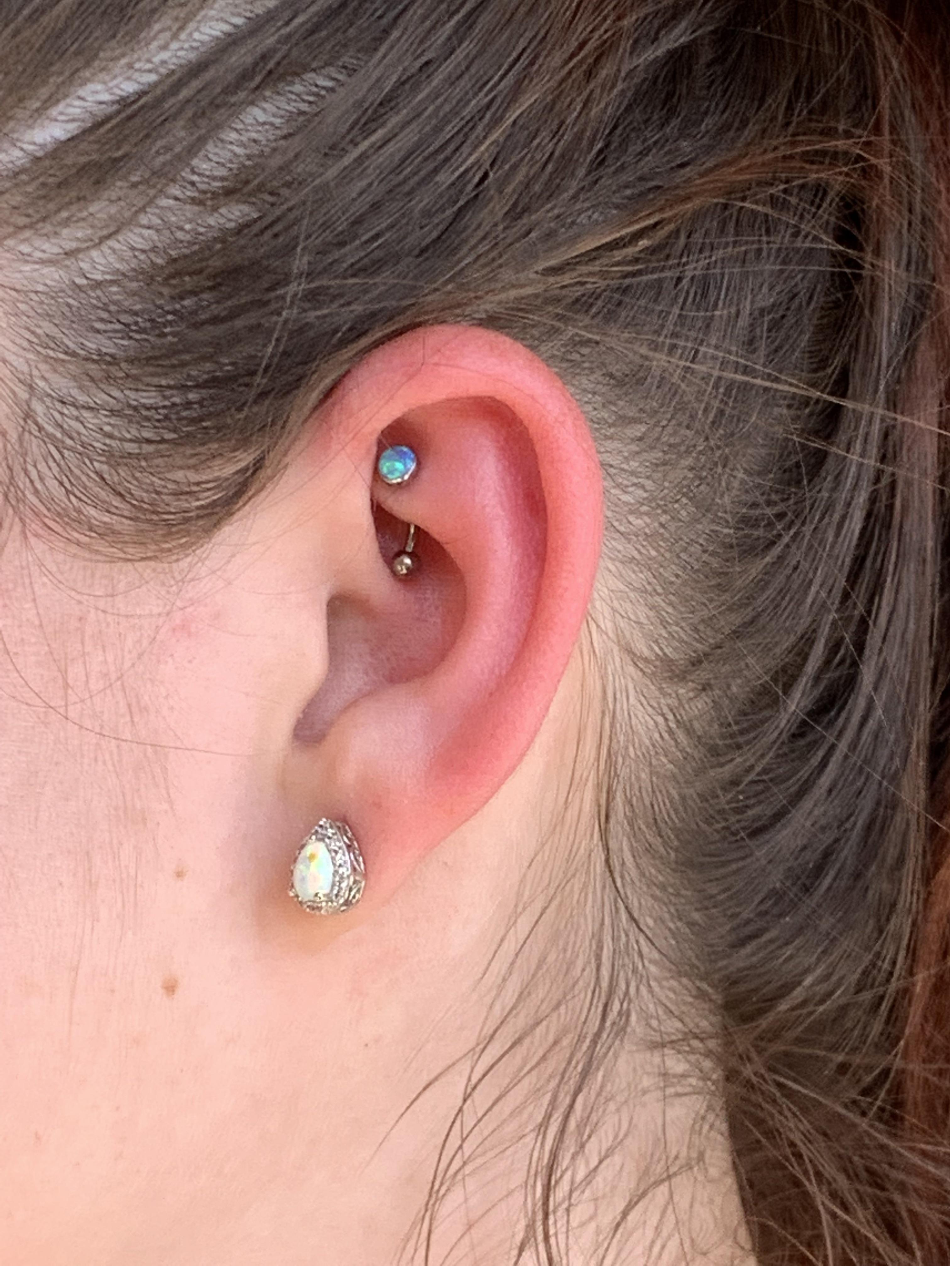 Since I don’t have the right anatomy for a navel piercing, I decided to