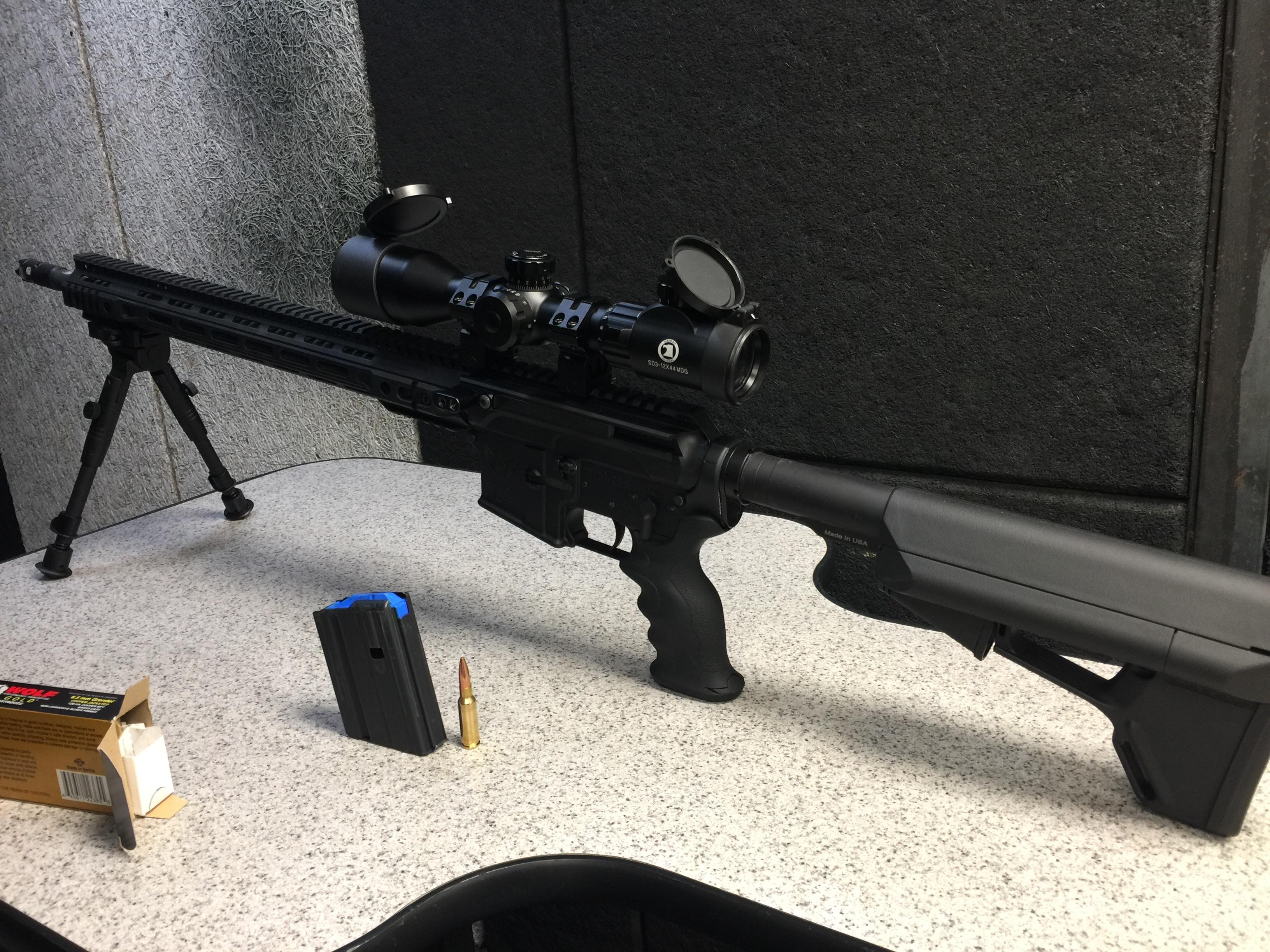 Finally got to zero in my 6.5 grendel build. ar15