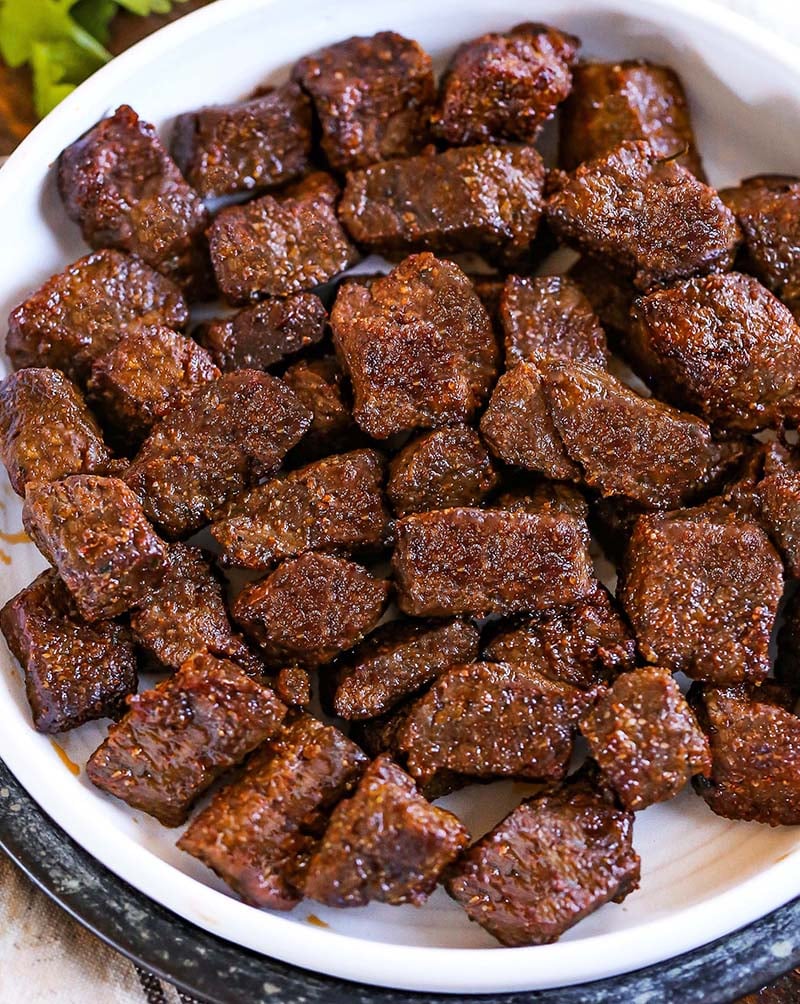 Air Fryer Juicy Steak Bites r/recipes