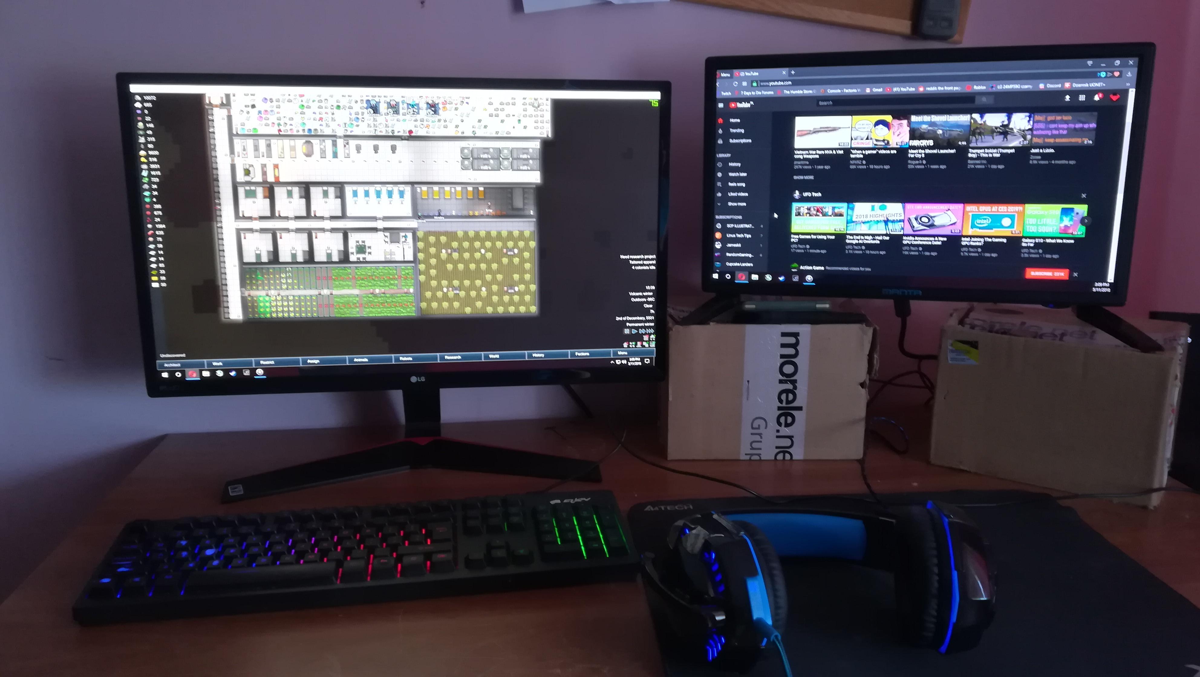 im half year from shitty laptop to decent pc(specs in flair)monitor on