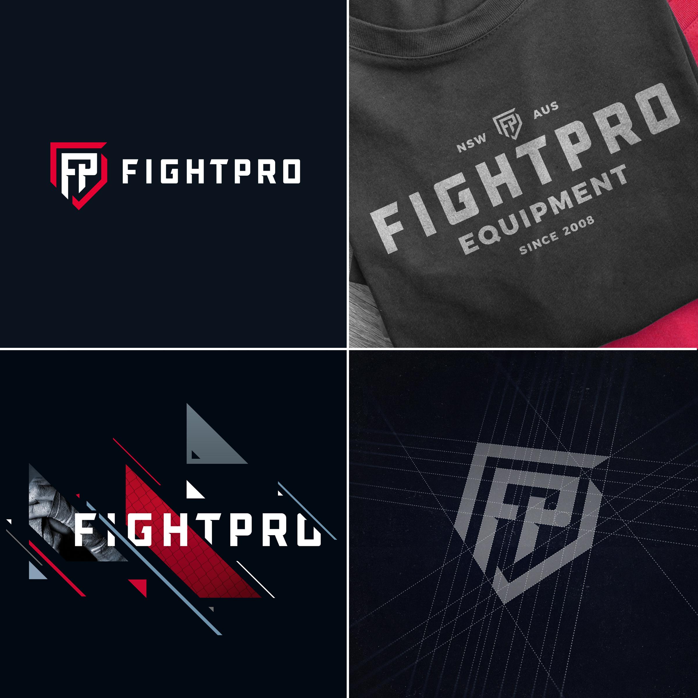 Logo design for a MMA equipment brand logodesign