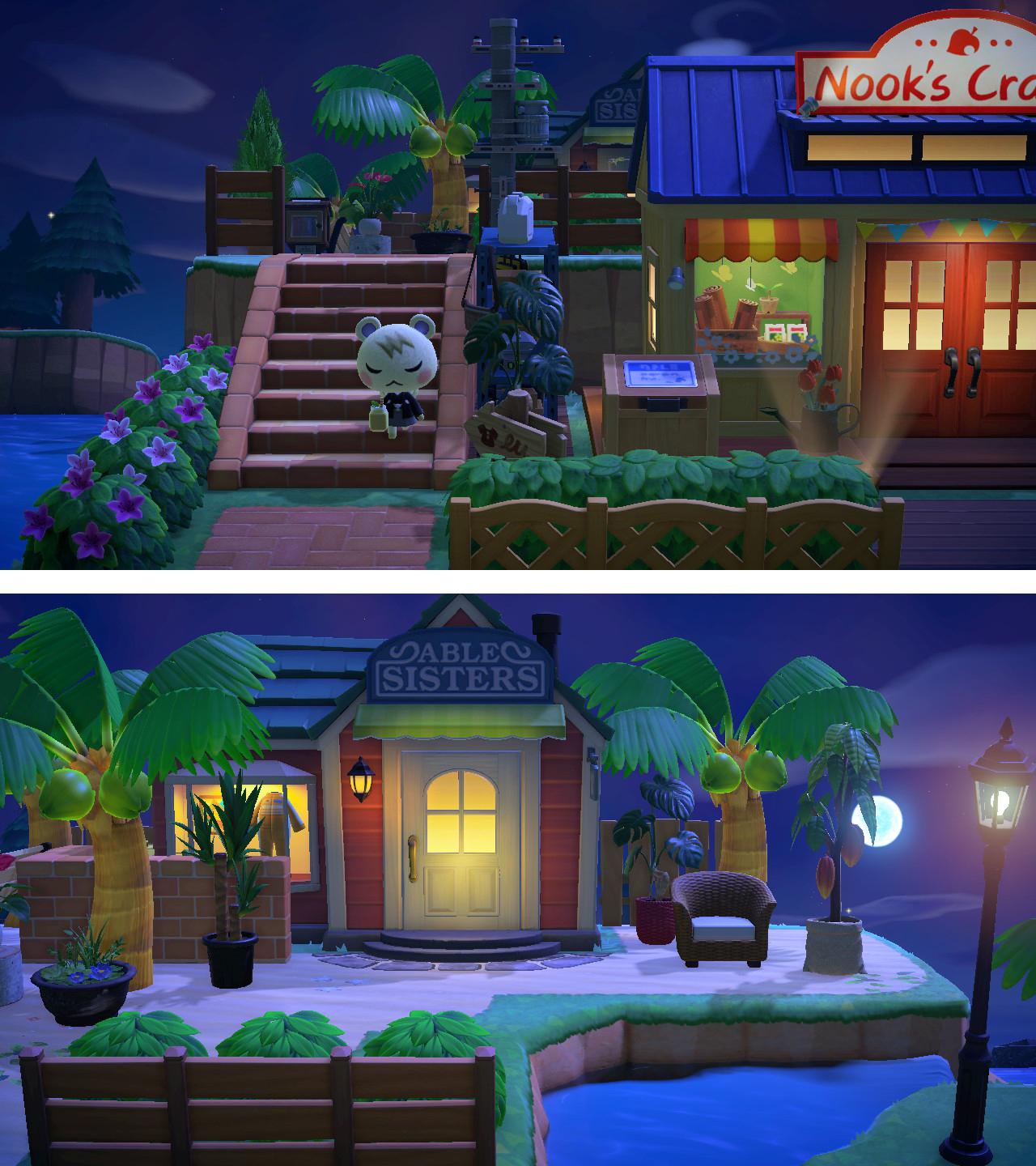 Kind of missed how the shops were in New Leaf, so I made something